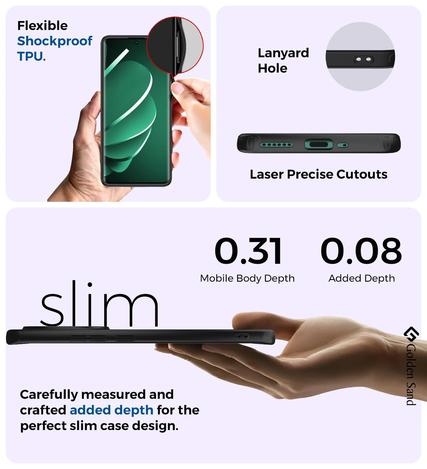 DL3 Mobilak Clear PC and TPU Protective Case for Xiaomi Redmi Note 14 Pro Plus 5G / Redmi Note 14 Pro 5G / Poco X7 with Military-Grade Protection and Anti-Yellowing Design - Black