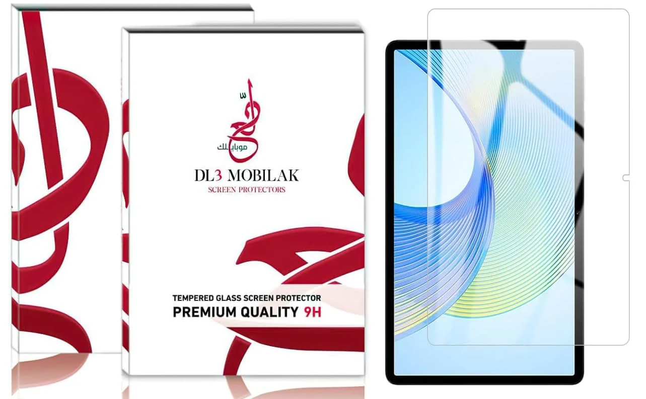 DL3 Mobilak Screen Protector For Honor Pad X9 11.5 inch Tempered Glass Film [HD Crystal ] [Easy Installation] [Scratch Resistant] [9H Hardness] - Clear