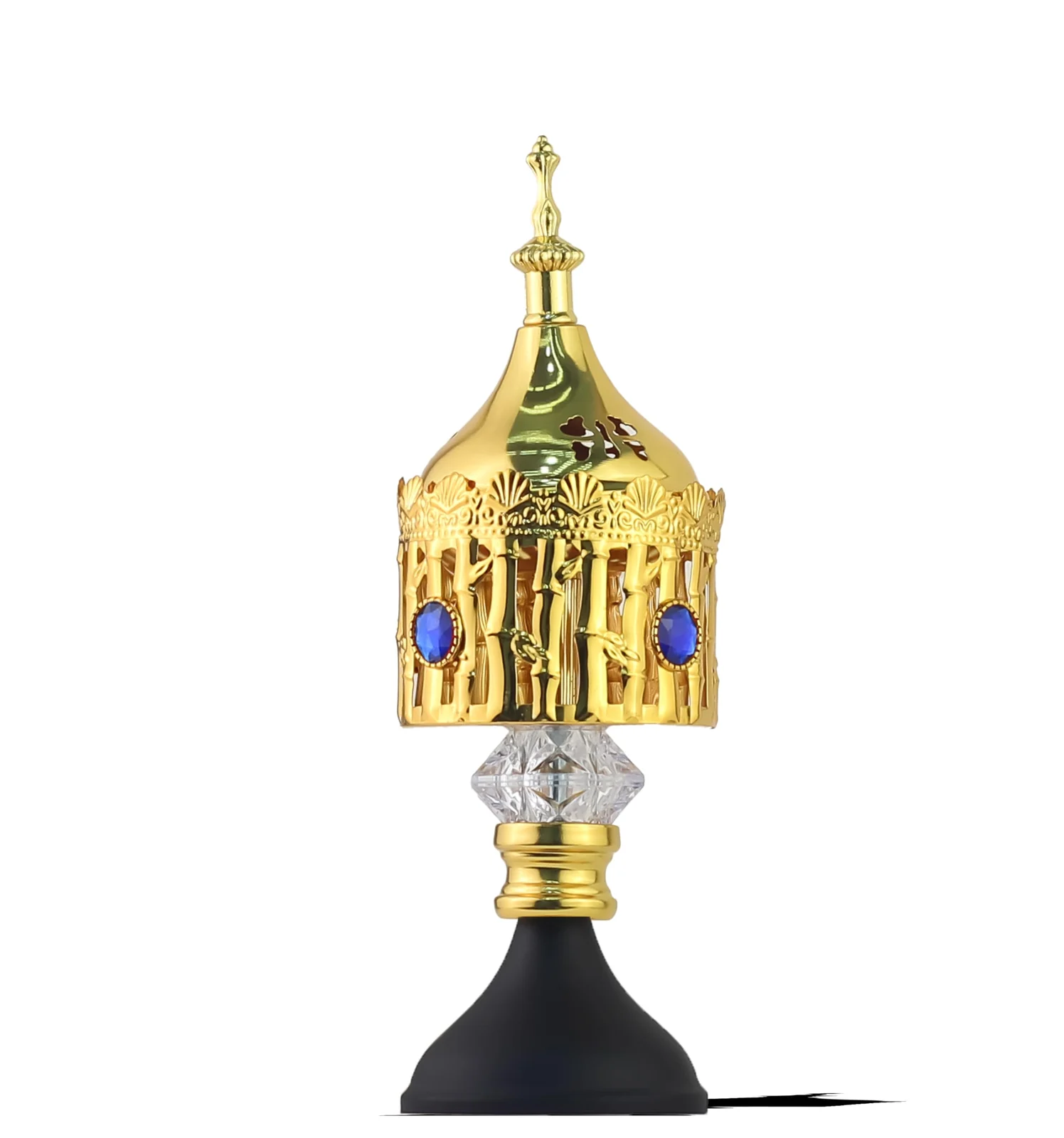 Mobigon Charcoal Incense Burner, Bakhoor Burner, Oud Frankincense Incense Burner, Vintage Arabic Burner, Suitable For Arabian Oud, Yoga, Spa and Aromatherapy, Office & Home Decor - Style 48