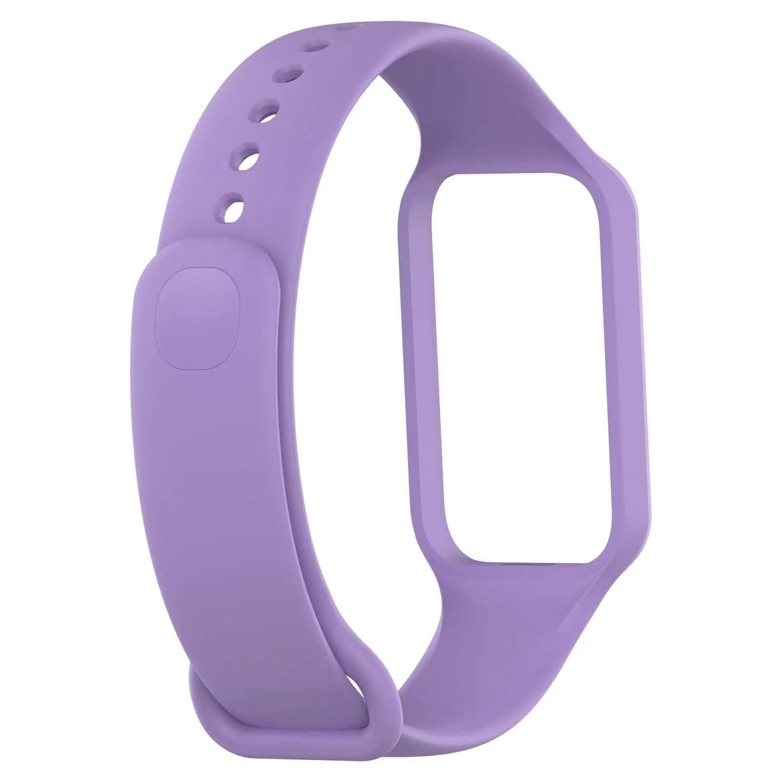 DL3 Mobilak Smart Watch Strap for Xiaomi Redmi Band 2, Sport Silicone Watch Band Wrist Strap, Replacement Bracelet Wristband Wrist Strap for Xiaomi Redmi Smart Band2 Accessories - Light Purple