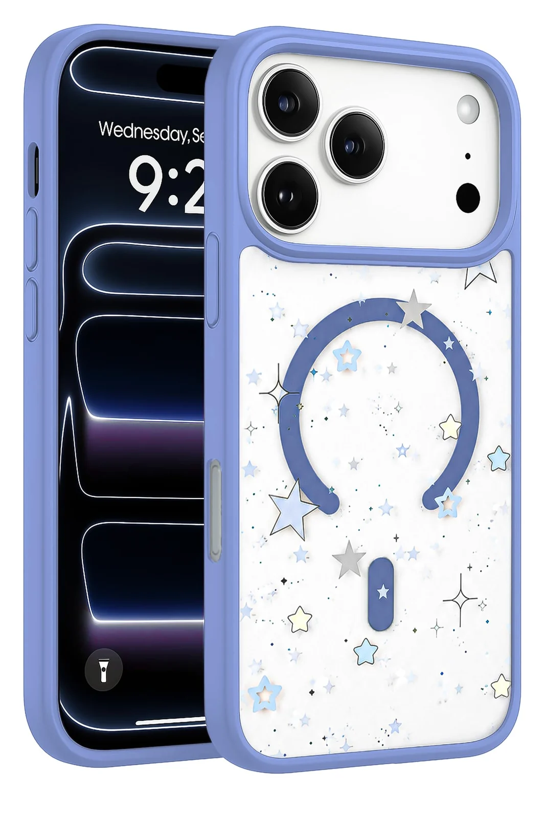 iPhone 18 Pro Max / 17 Pro Max 6.9-Inch — DL3 MOBILAK Clear Magnetic Phone Case Compatible with MagSafe for Apple iPhone 18 Pro Max and 17 Pro Max