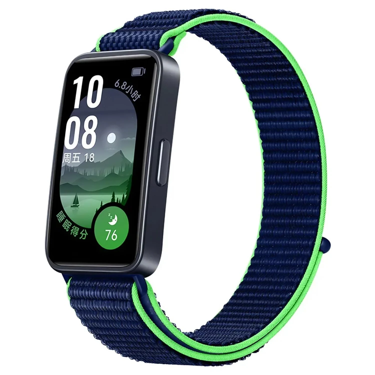 DL3 Mobilak Nylon Strap for Huawei Band 9 | Huawei Band 8 Watch Band, Men and Women Breathable Elastic Bracelet, Adjustable Straps Replacement Band Sport Watchband