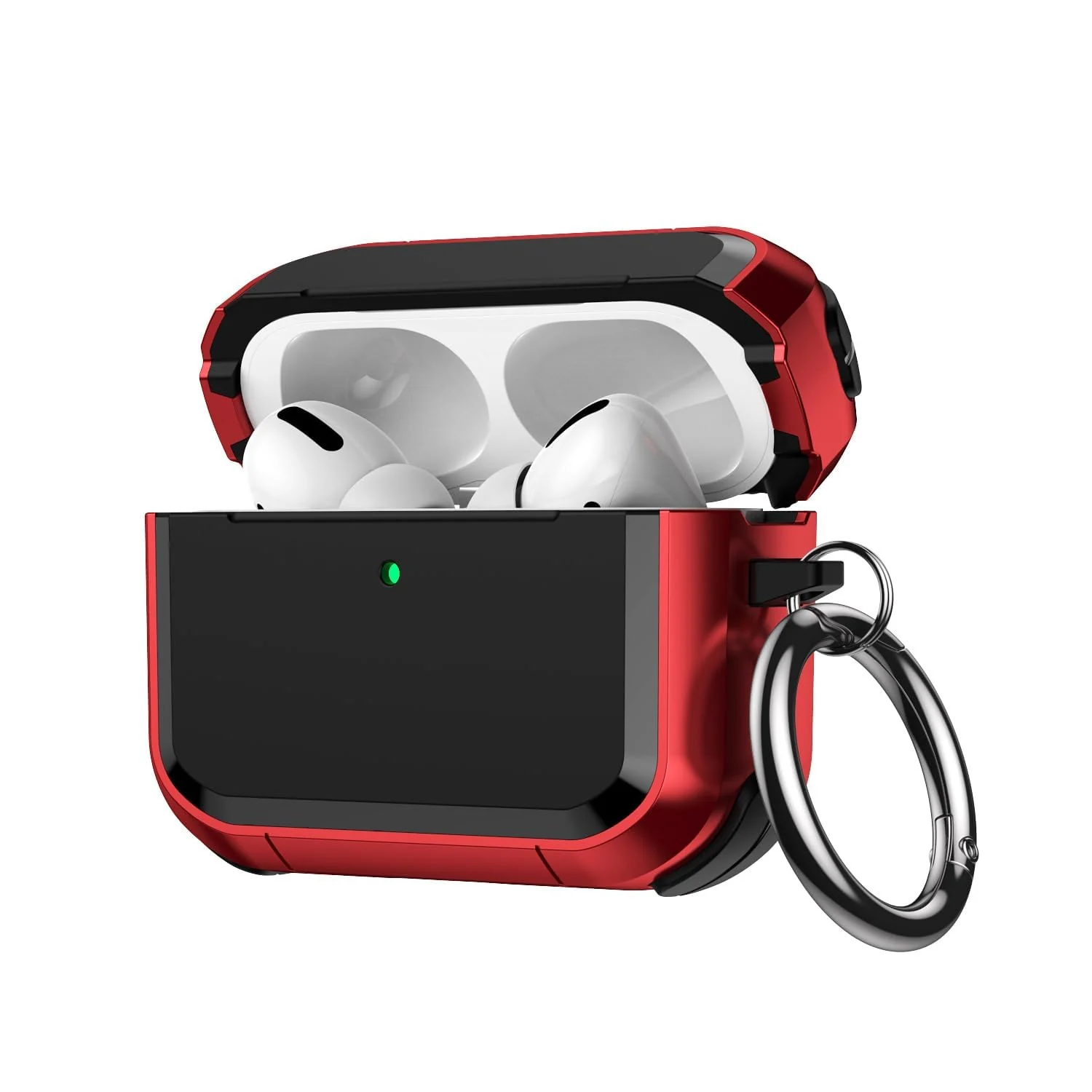 DL3 Mobilak for AirPods Pro 3 Case Cover, Military TPU Full Body Protective Case Shockproof for Apple AirPod Pro 3nd Generation Wireless Charging Case with Carabiner Designed