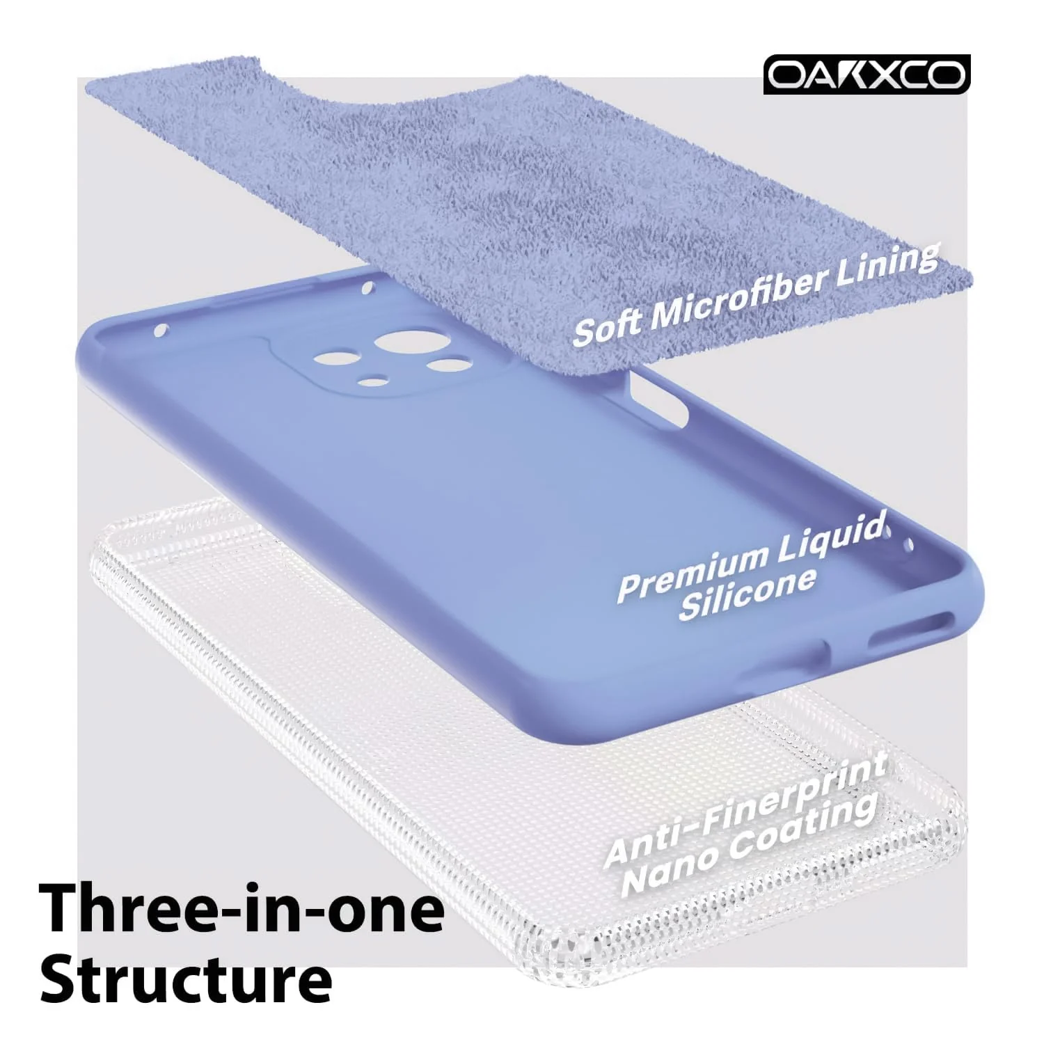 DL3 Mobilak Liquid Silicone Protective Case with Soft Microfiber Lining with Full Camera Protection for Xiaomi Mi 11 Lite 4G / 5G & Mi11 Lite 5G NE - Baby Blue