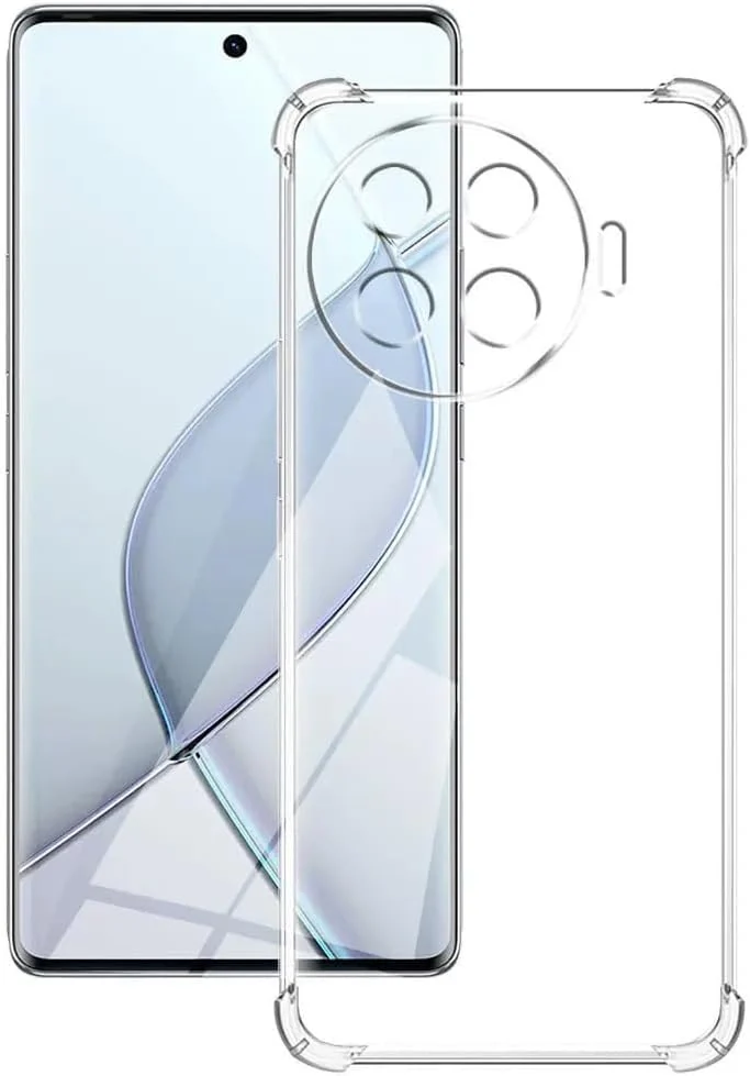 DL3 Mobilak Case Compatible with Tecno Spark 20 Pro Plus, Cover Silicone TPU Gorilla Anti-shock Protector Camera Shockproof Corners - Clear