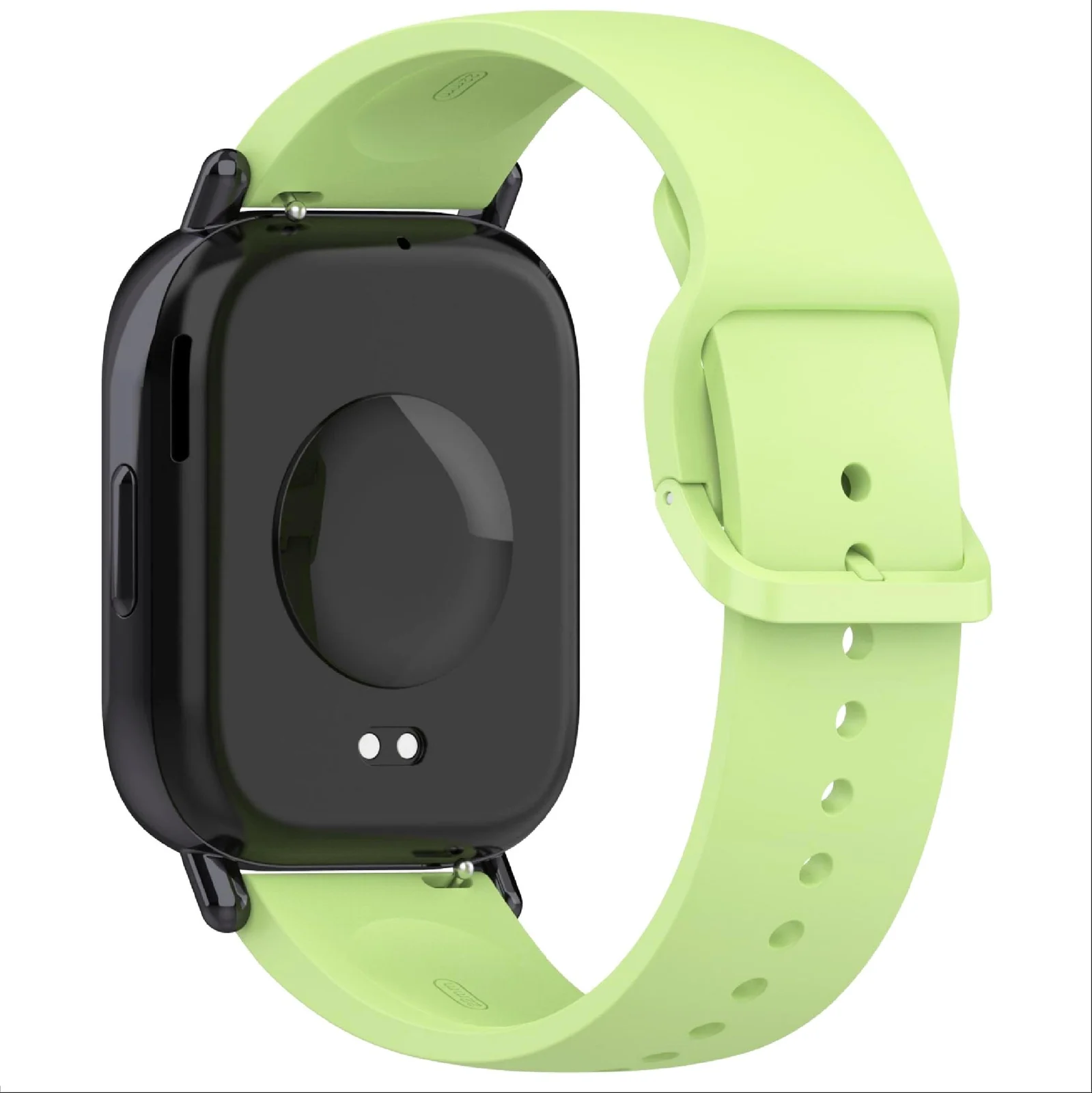 DL3 Mobilak Straps Compatible with Xiaomi Redmi Watch 5 Active/Redmi Watch 5 Lite Bracelet, 22mm Soft Silicone Replacement Band Sports Strap Wristbands [Wear-resistant] [breathable] - Lime