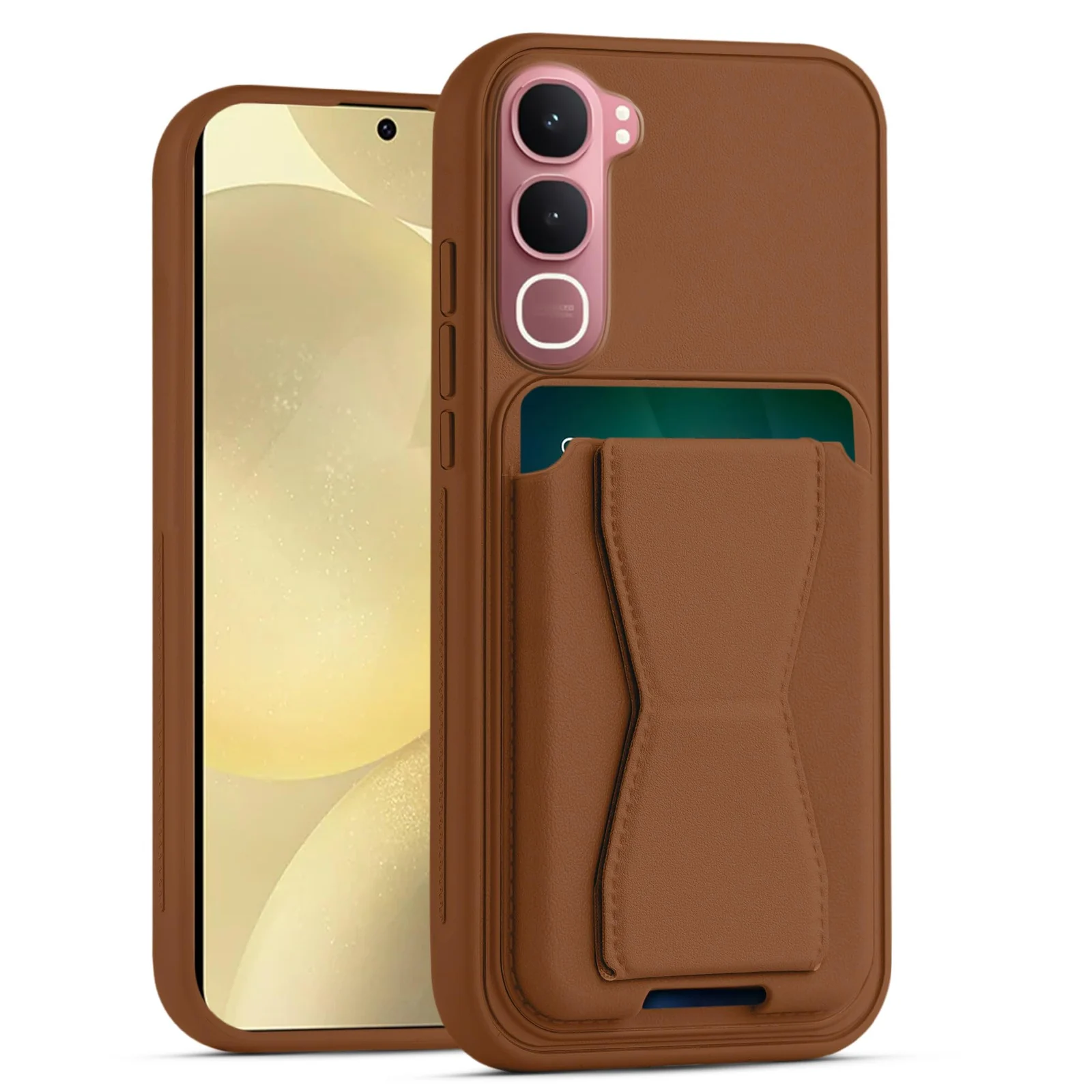 VIVO Y21D / Vivo Y31 5G — DL3 Mobilak Leather Wallet Case for vivo Y21D / vivo Y31 5G, Camera protection, Shock-absorbing protection, Built-in kickstand