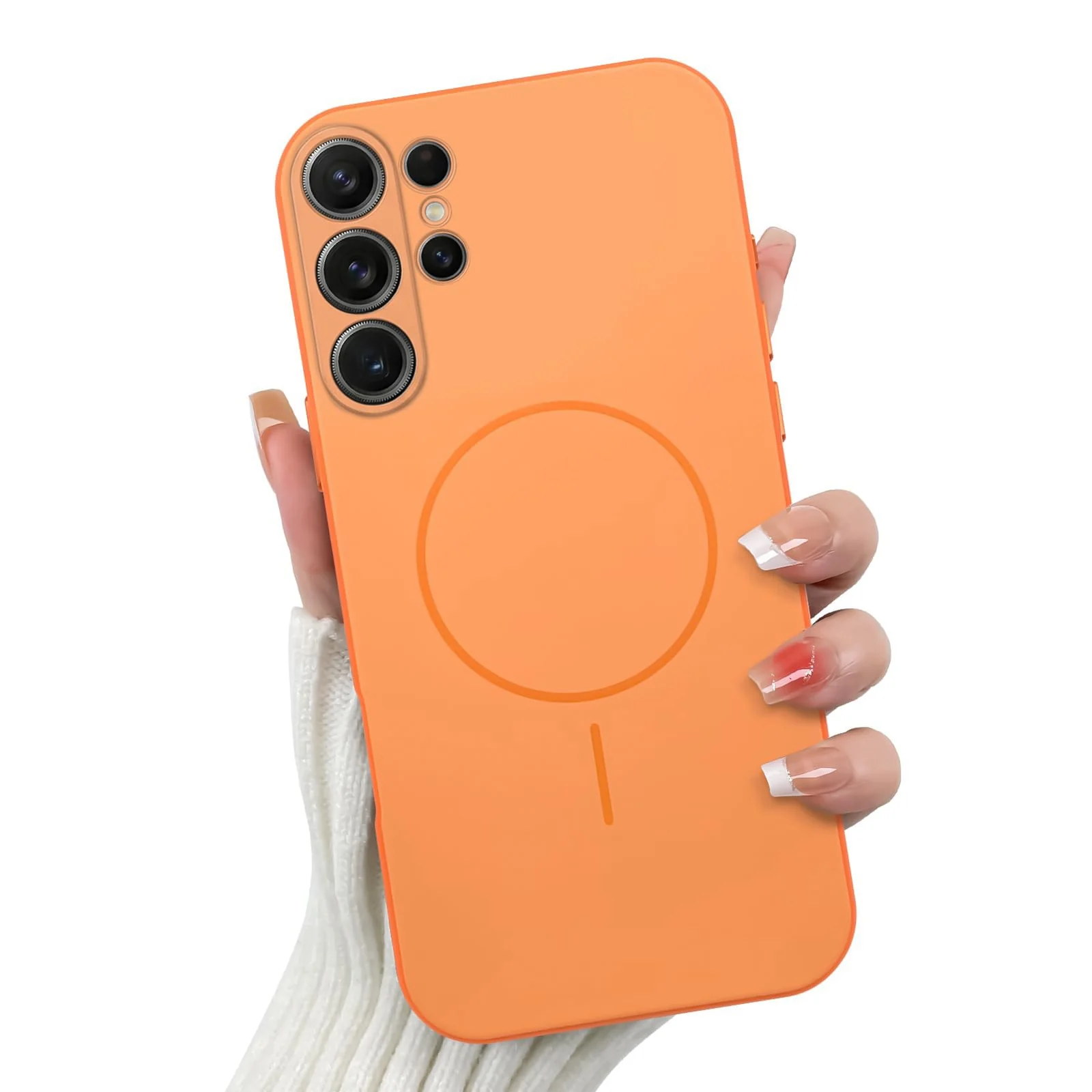Samsung Galaxy S26 Ultra 5G — DL3 Mobilak Case For Samsung Galaxy S26 Ultra 5G Slim Design [Not Compatible with MagSafe] Soft Silicone Case Flexible TPU Anti-Scratch Protective Cover with Full Camera Protection