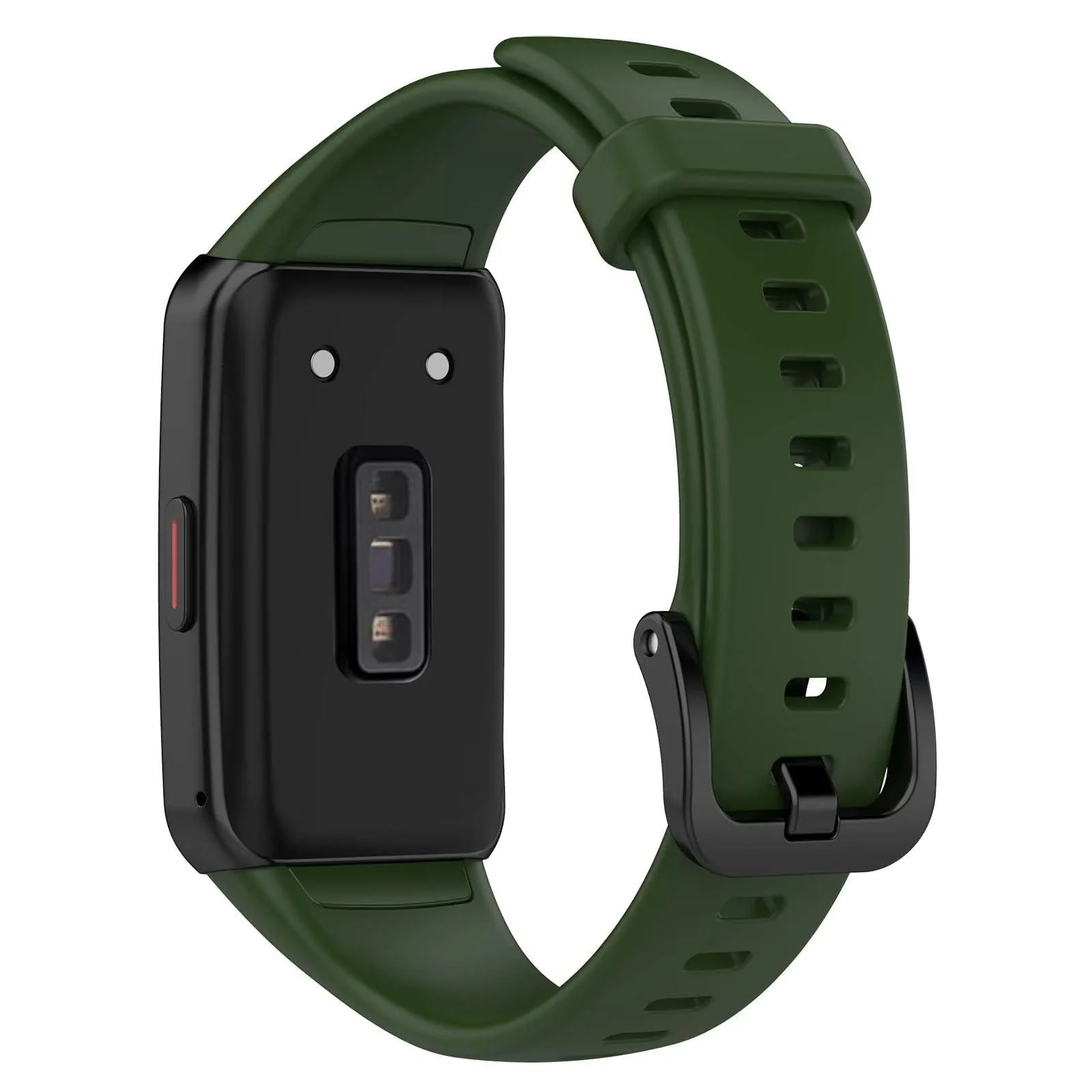 DL3 Mobilak Bracelet Compatible With Huawei Band 6/Honor Band 6/Band 6 Pro/Band 6 NFC Wristbands for Men Women, Silicone Strap, Waterproof Sports Replacement Straps - Green