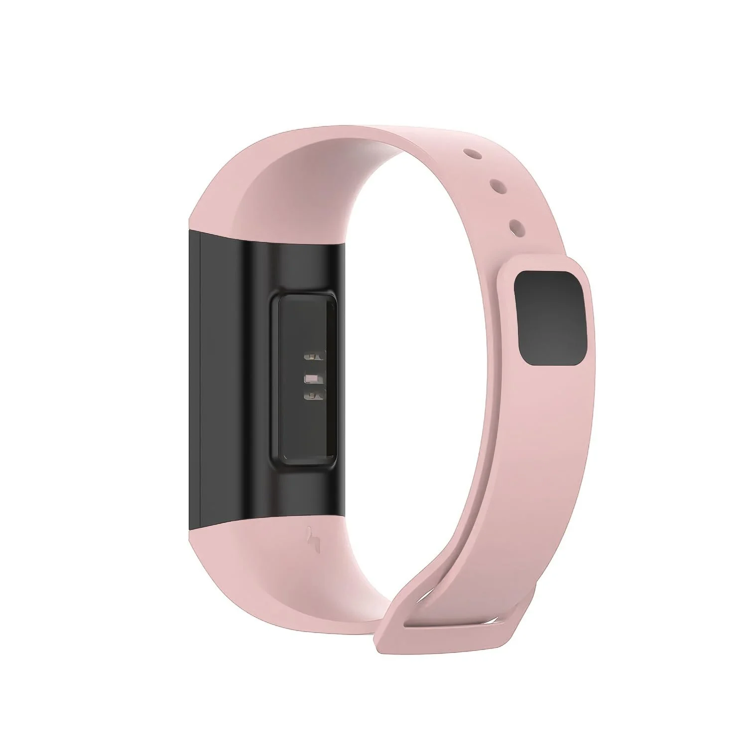 DL3 Mobilak Smart Watch Strap for Xiaomi Mi Band 4C & Redmi Smart Band, Sport Silicone Watch Band Wrist Strap, Replacement Bracelet Wristband Wrist Strap - Pink