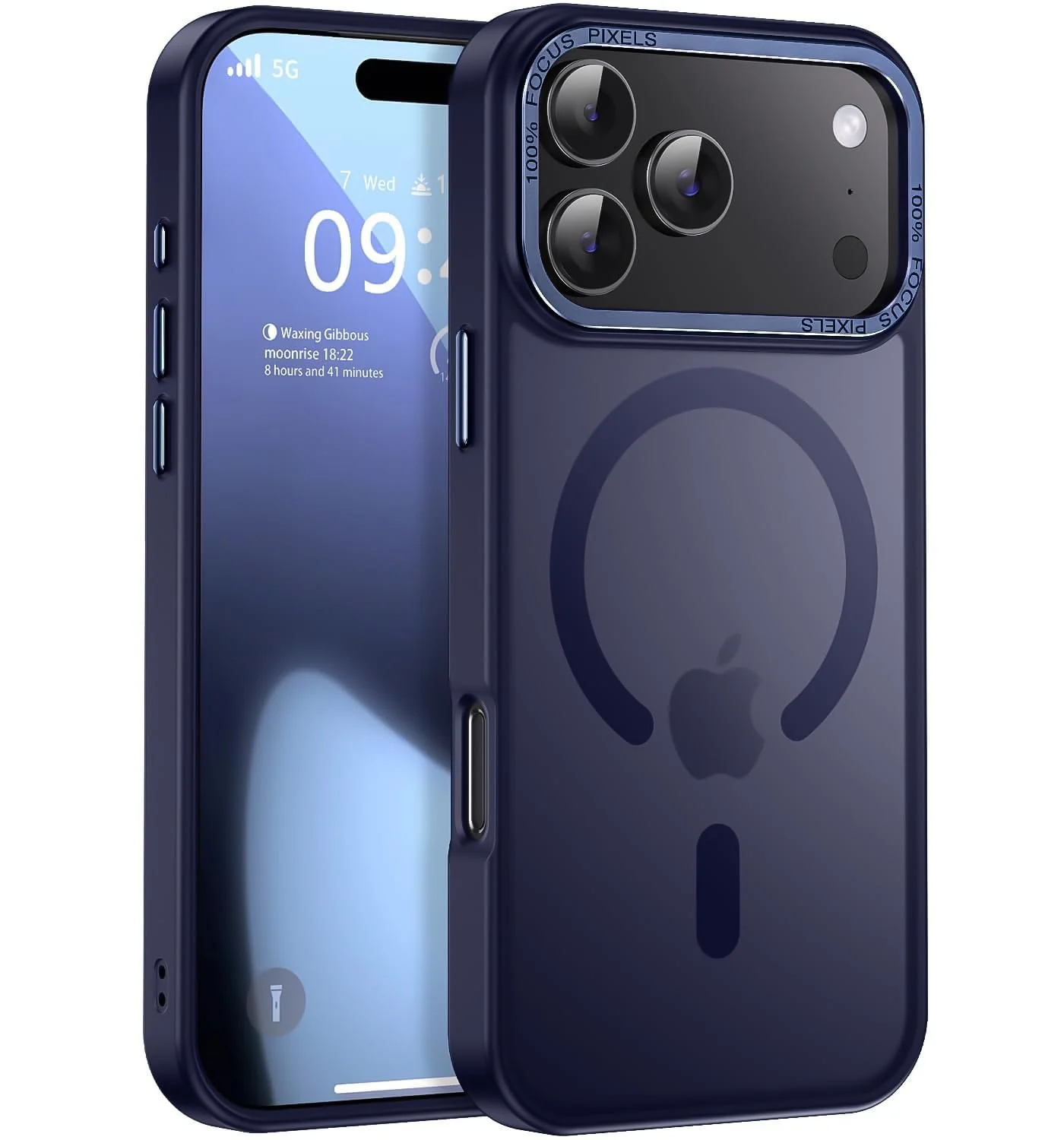 DL3 MOBILAK Protective Phone Case for Apple iPhone 18 Pro and 17 Pro - Blue