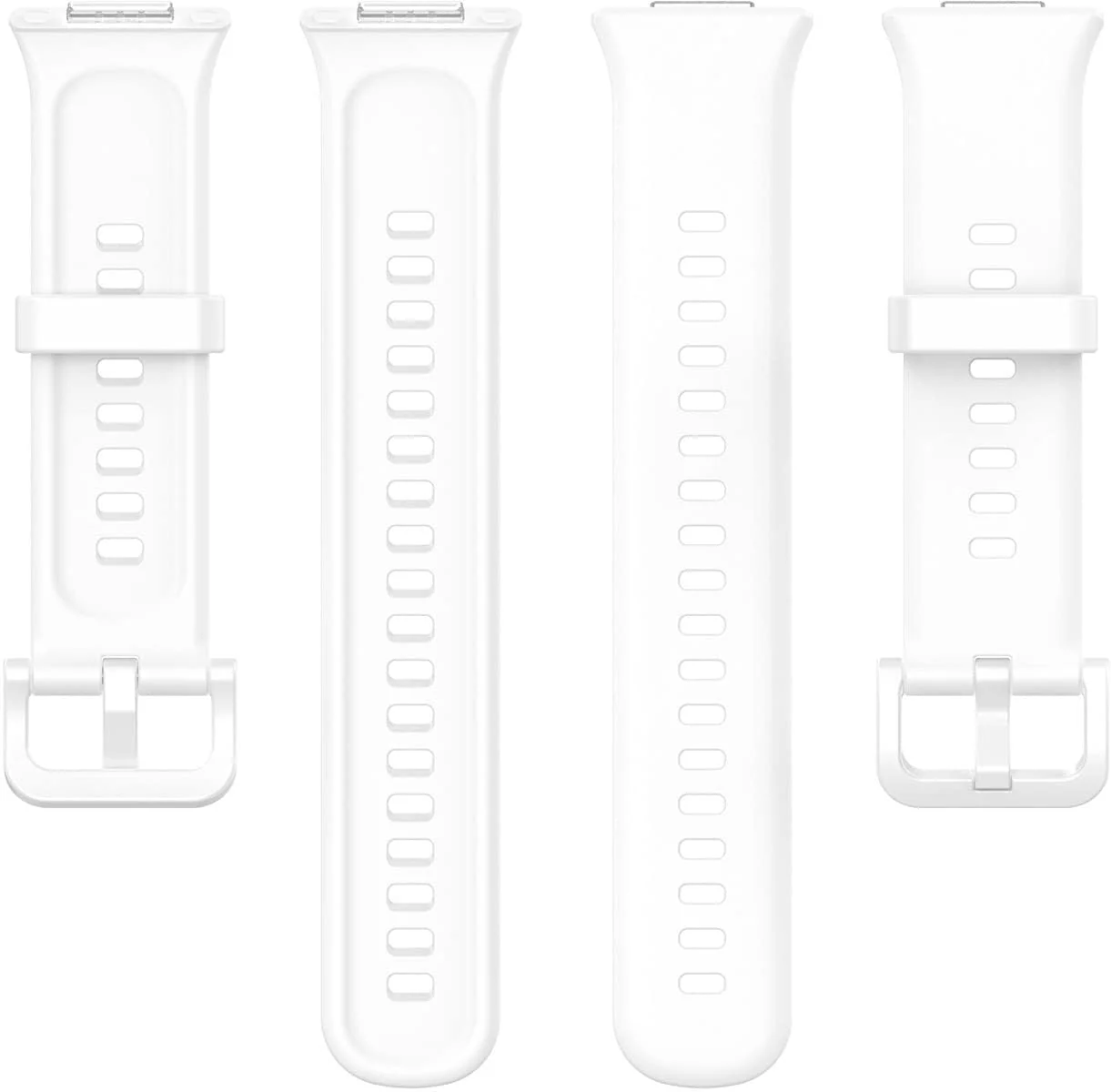 DL3 Mobilak Silicone Strap Compatible With Huawei Watch Fit 2, Sport Band Wristband Bracelet - White