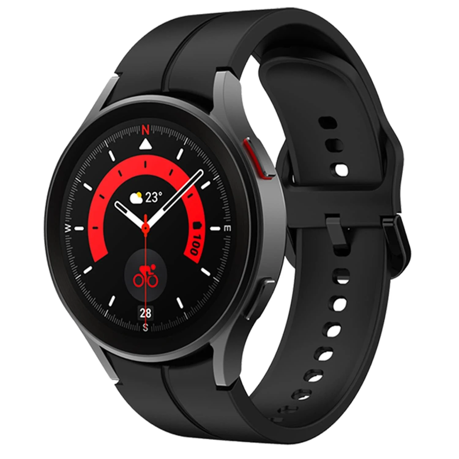 DL3 Mobilak Sport Watch Band Compatible with Samsung Galaxy Watch 7 FE 6 5 4 Band 40mm 44mm/ Galaxy Watch 6 Classic Bands 43mm 47mm/Watch 5 Pro Band 45mm/ Galaxy Watch4 Classic Band 42mm 46mm, No Gap - Black