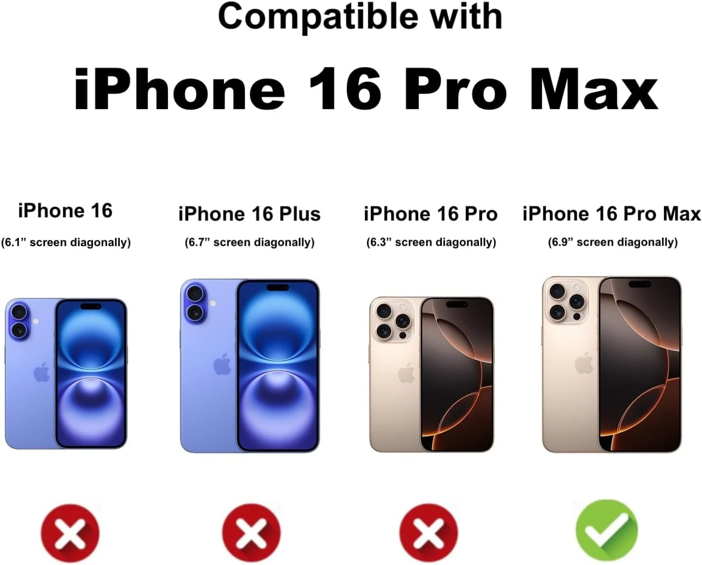 DL3 Mobilak Camera Protective Case Compatible with iPhone 16 Pro Max 6.9-Inch, Mobile Phone Case iPhone 16 Pro Max Thin Soft Silicone Anti-Yellow Protective Case - Clear