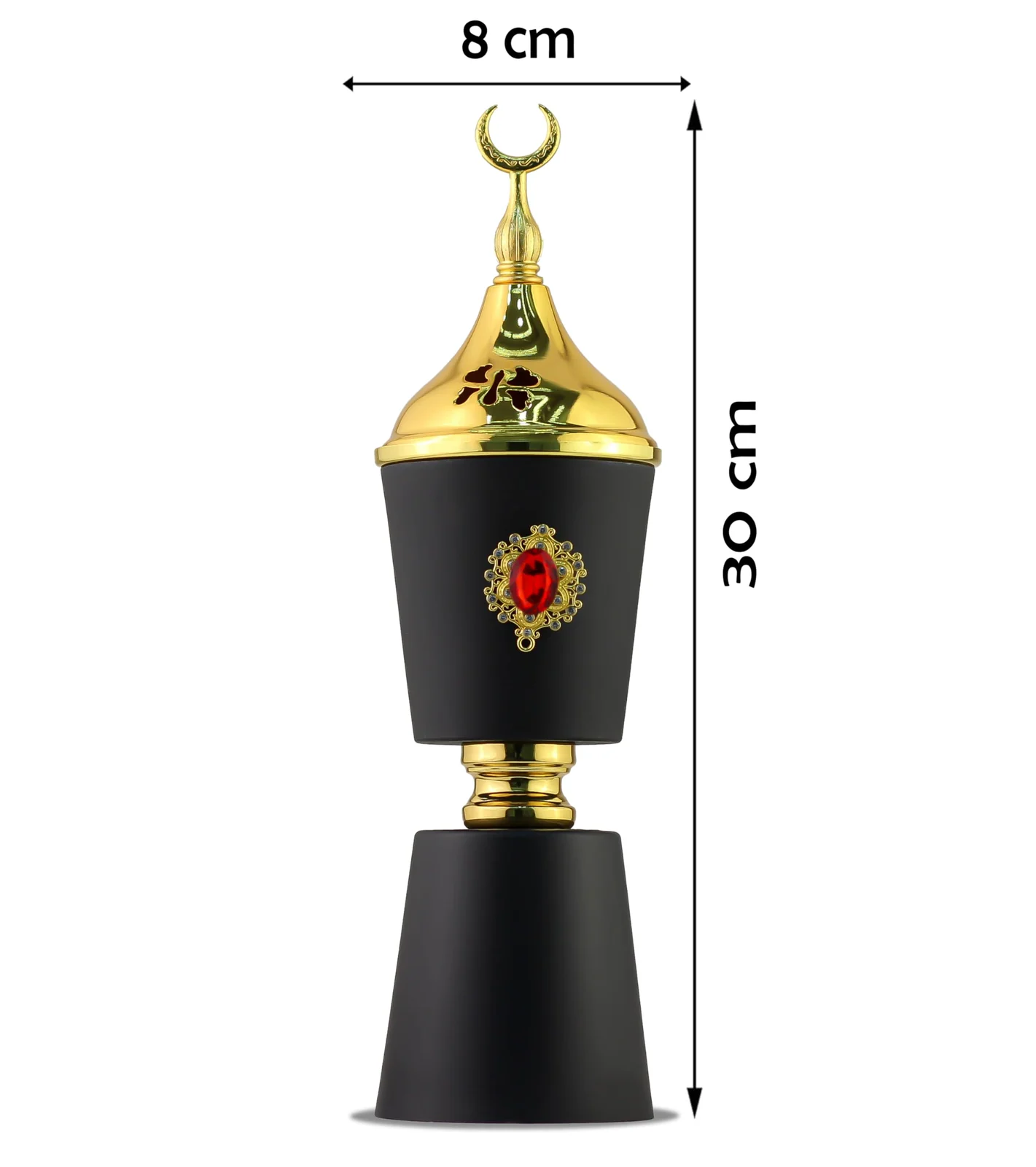 Mobigon Charcoal Incense Burner, Bakhoor Burner, Oud Frankincense Incense Burner, Vintage Arabic Burner, Suitable For Arabian Oud, Yoga, Spa and Aromatherapy, Office & Home Decor - style 8