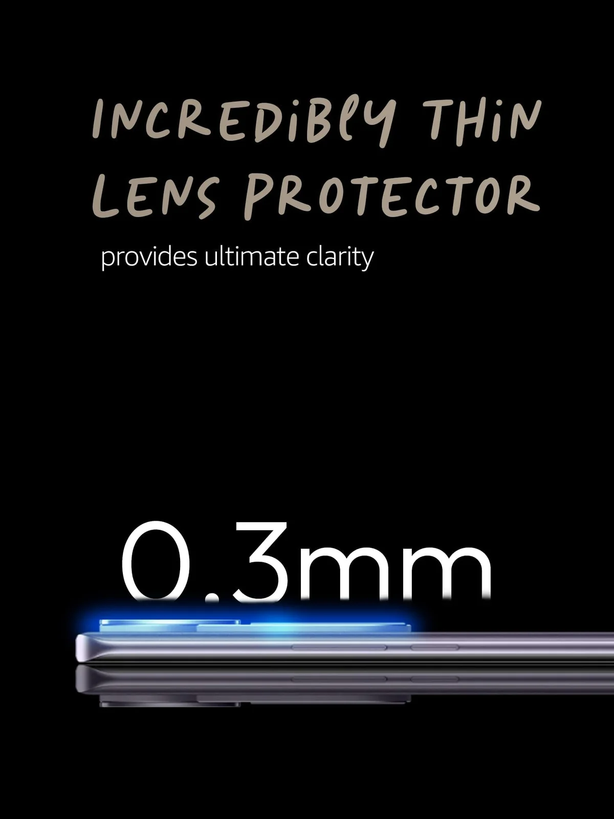 DL3 Mobilak vivo V40 5G / V40 Pro 5G Camera Lens Protector Tempered Glass Screen Protector HD [Full Coverage][Anti-Scratch] Drop Protection Ultra Clear/Thin Lens Case - Black