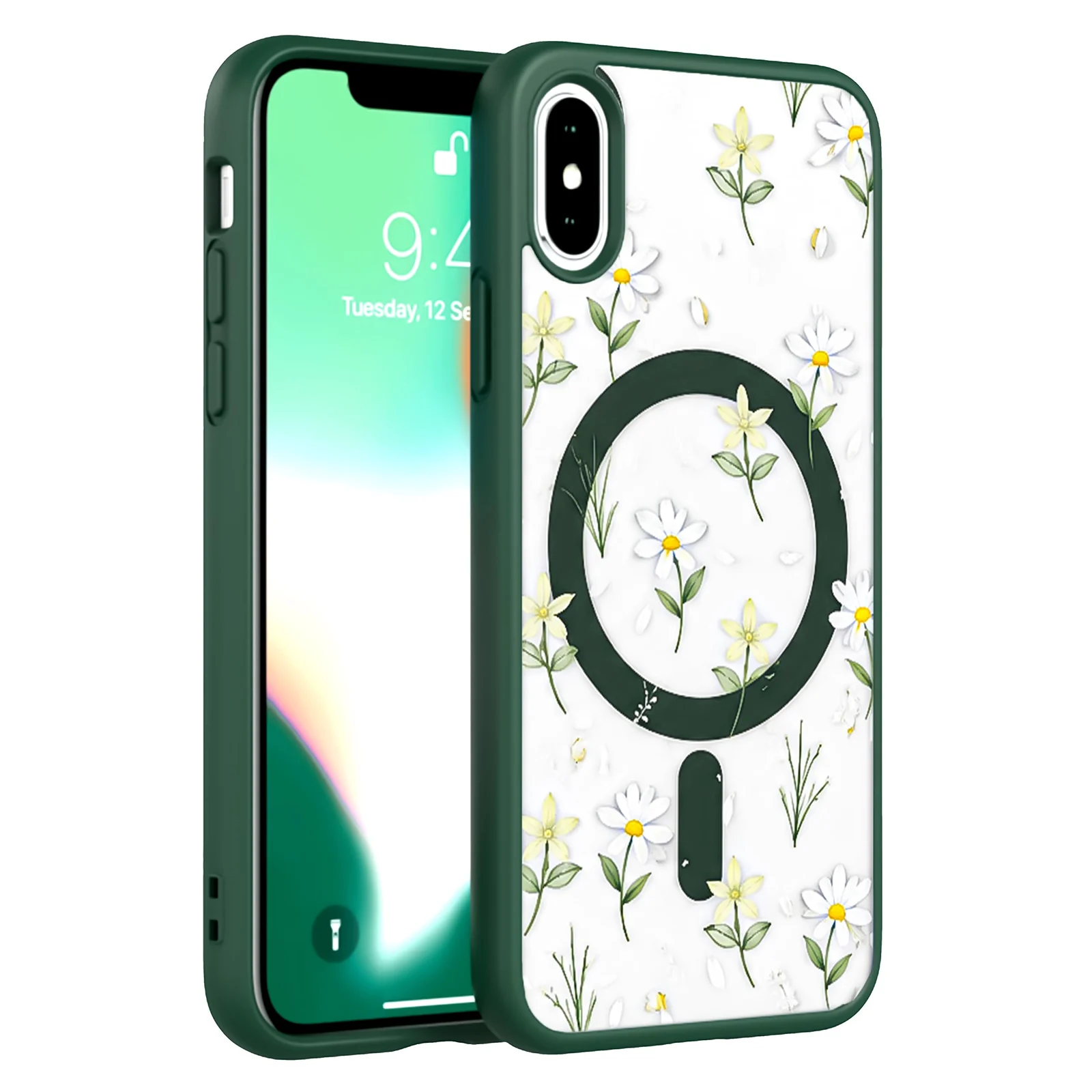 iPhone X / iphone XS — DL3 MOBILAK Clear Three-Layer Protective Phone Case for Apple iPhone X and iPhone XS