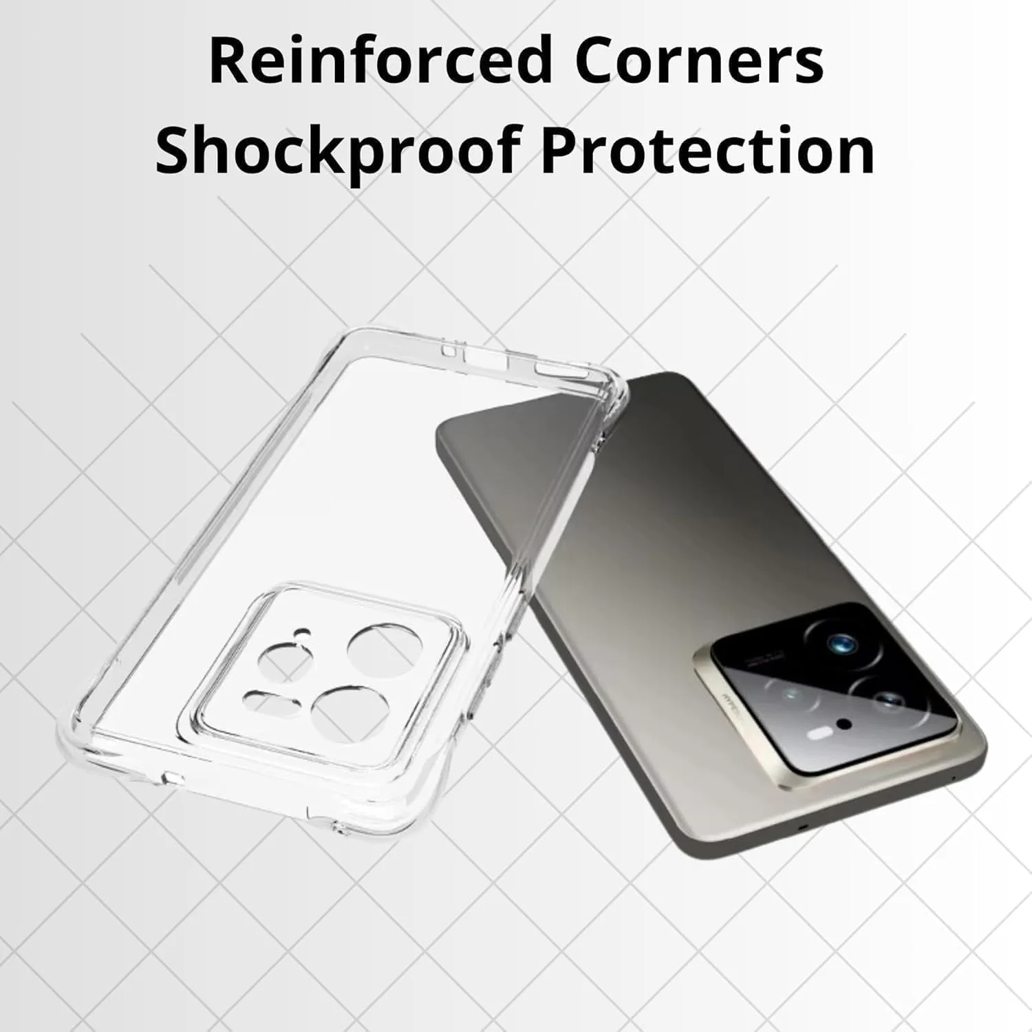 DL3 Mobilak Clear TPU Protective Case for realme GT 7 Pro 5G with Camera Protection and Shockproof Design - Clear