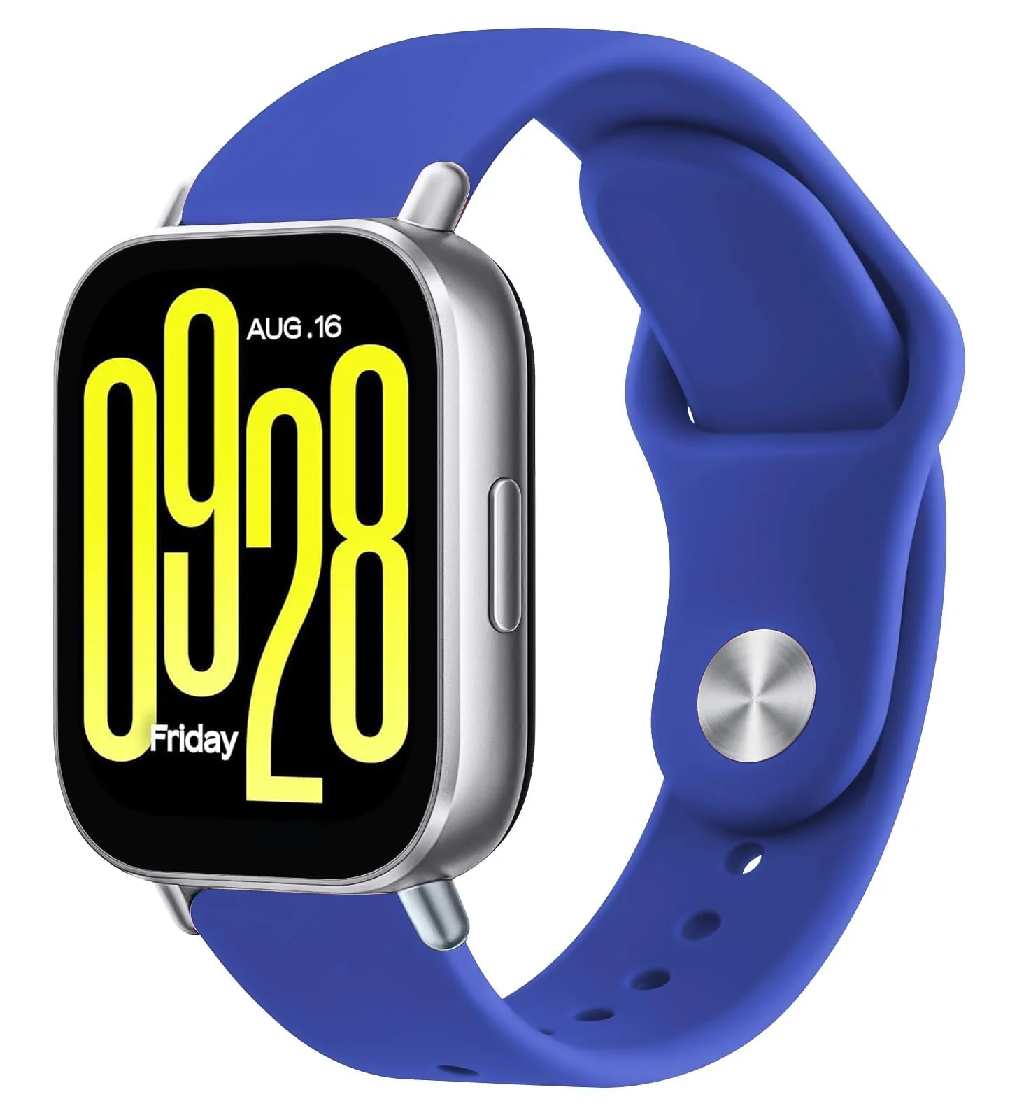 DL3 Mobilak Straps Compatible with Xiaomi Redmi Watch 5 Active/Redmi Watch 5 Lite Bracelets for Men Women, 22mm Soft Silicone Strap, Waterproof Adjustable Band Sports Replacement - Blue