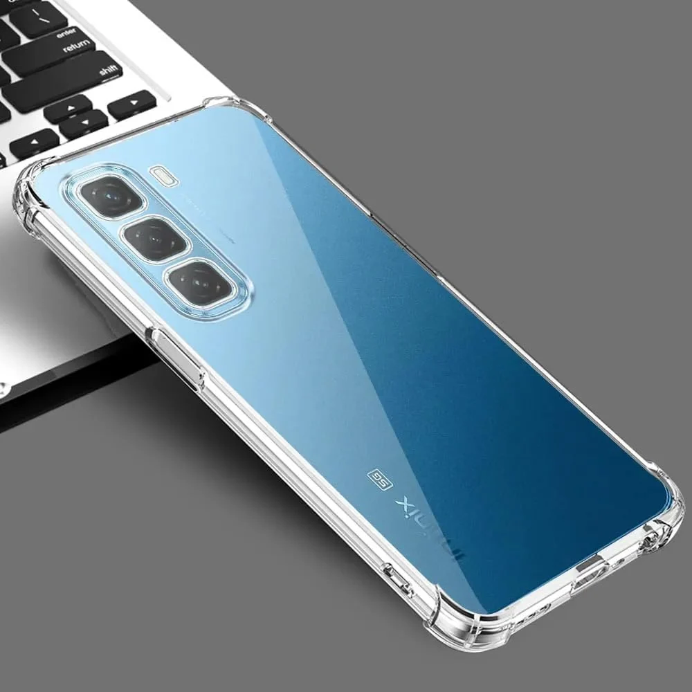 DL3 Mobilak Clear TPU Case for Infinix Hot 50, Camera protection, Shock-absorbing protection, Scratch-resistant surface - Clear