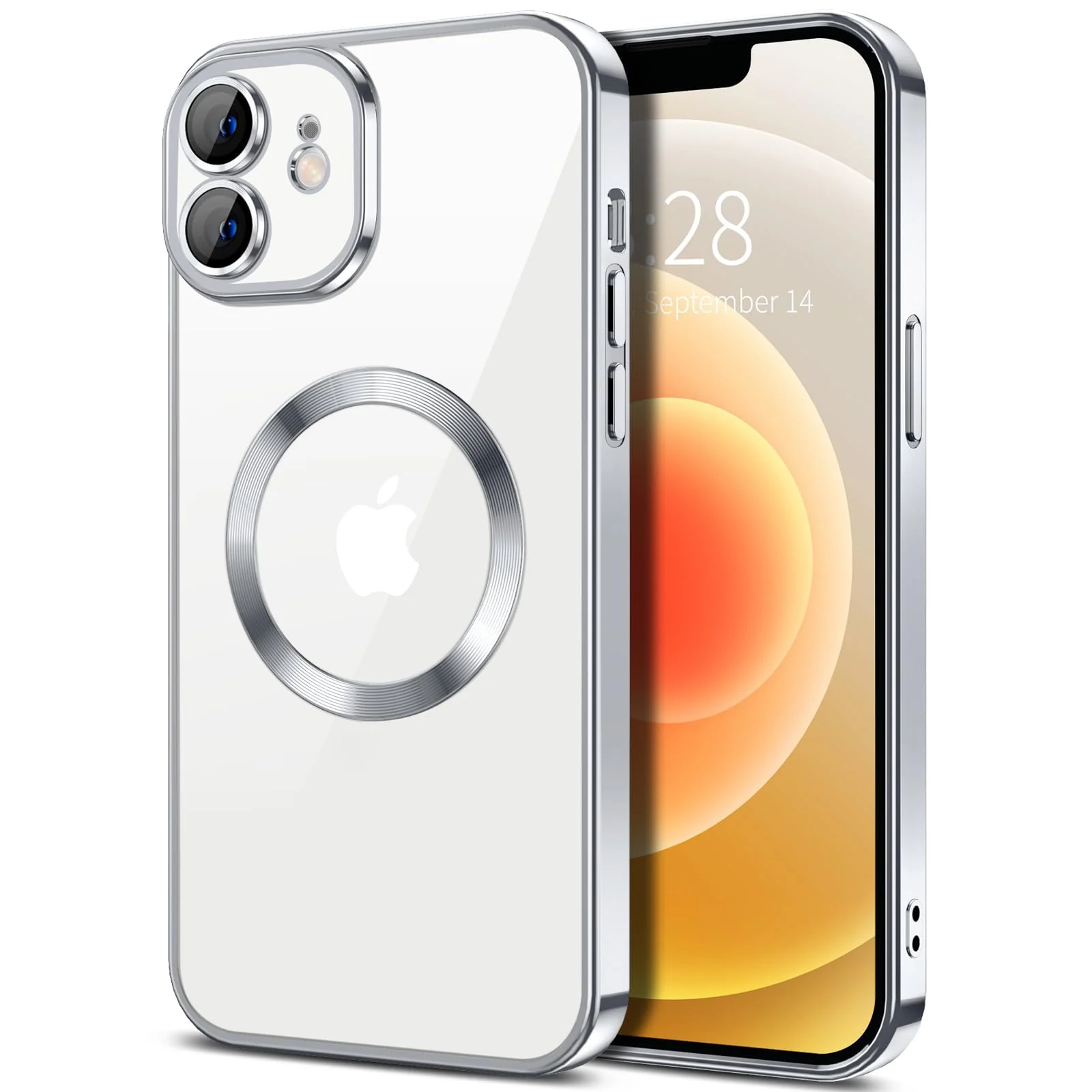 iPhone 11 6.1-Inch with Built-in Camera Lens Protector — DL3 Mobilak Plated-Edge TPU Protective Case with Camera Protection for iPhone 11