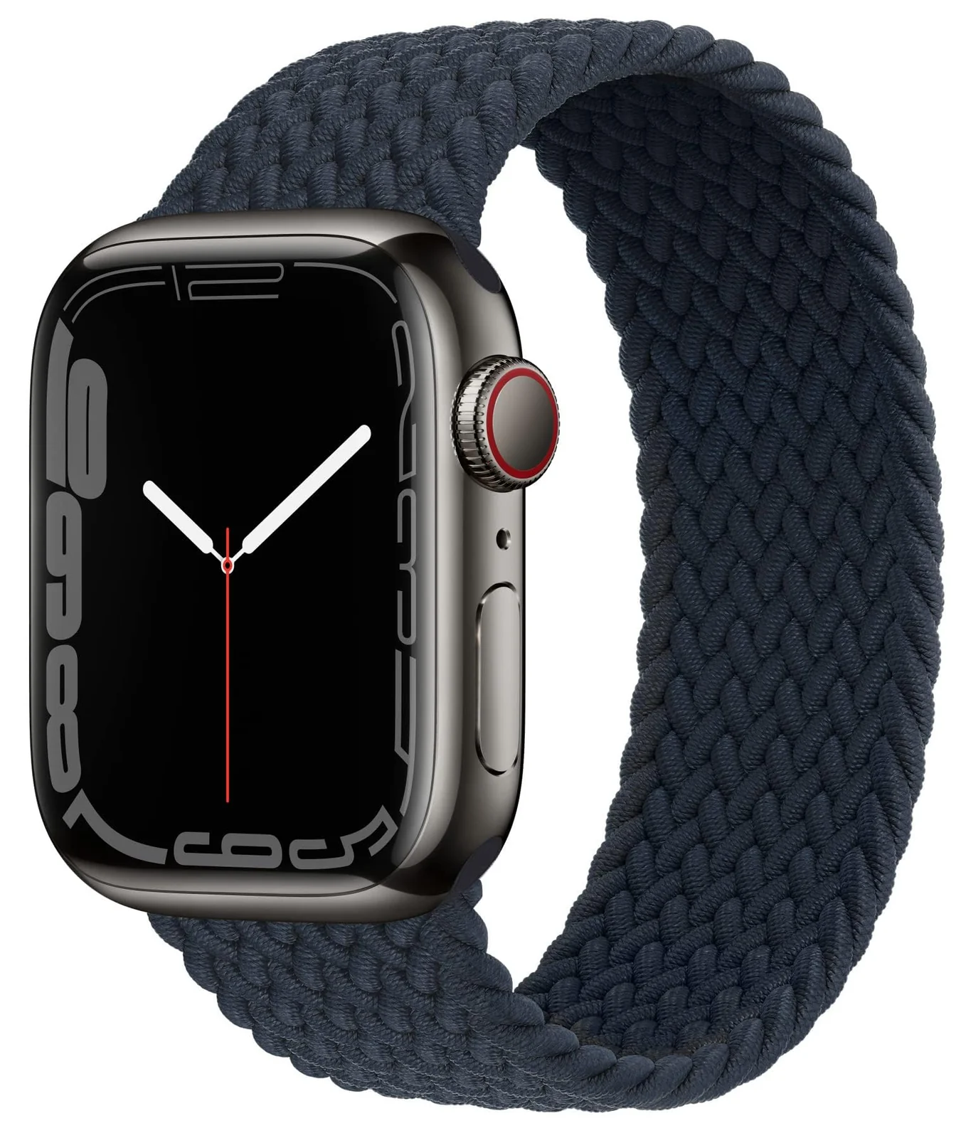 Small — DL3 Mobilak Braided Solo Loop Band For Apple Watch Band 49mm 45mm 44mm 42mm, Replacement Wristband Nylon Strap for iWatch Series SE 9/8/7/6/5/4/3/2/1/Ultra/Ultra 2 (Charcoal, Small)
