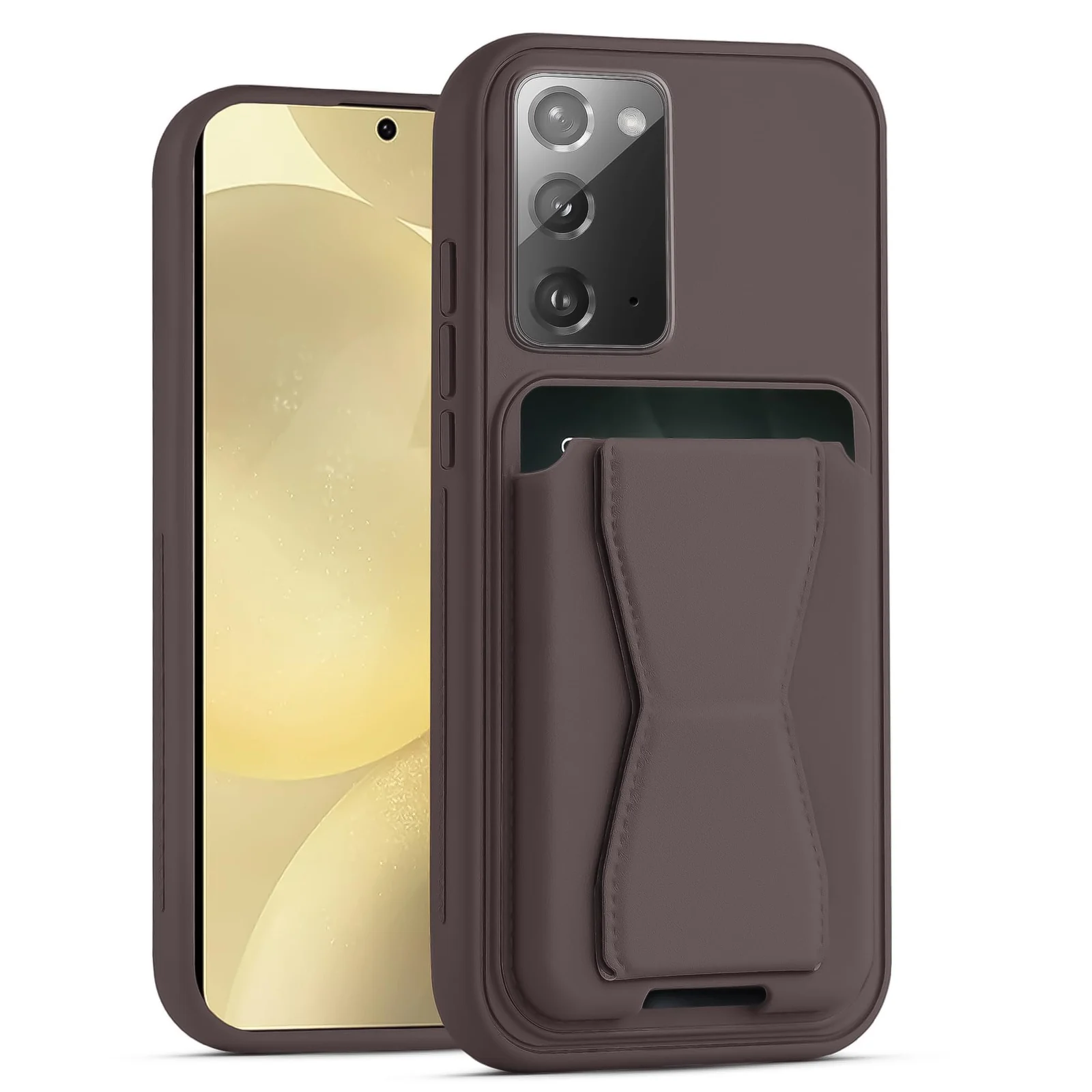 DL3 Mobilak Leather Wallet Case with Card Slot for Samsung Galaxy Note 20 5G with Camera Protection and Shockproof Design