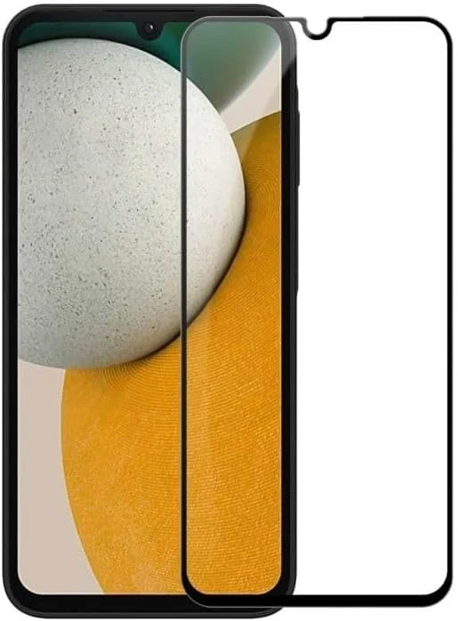 DL3 Mobilak 5D Full Glass Screen Protector For Samsung Galaxy A15 5G 5D. Black Frame - Clear