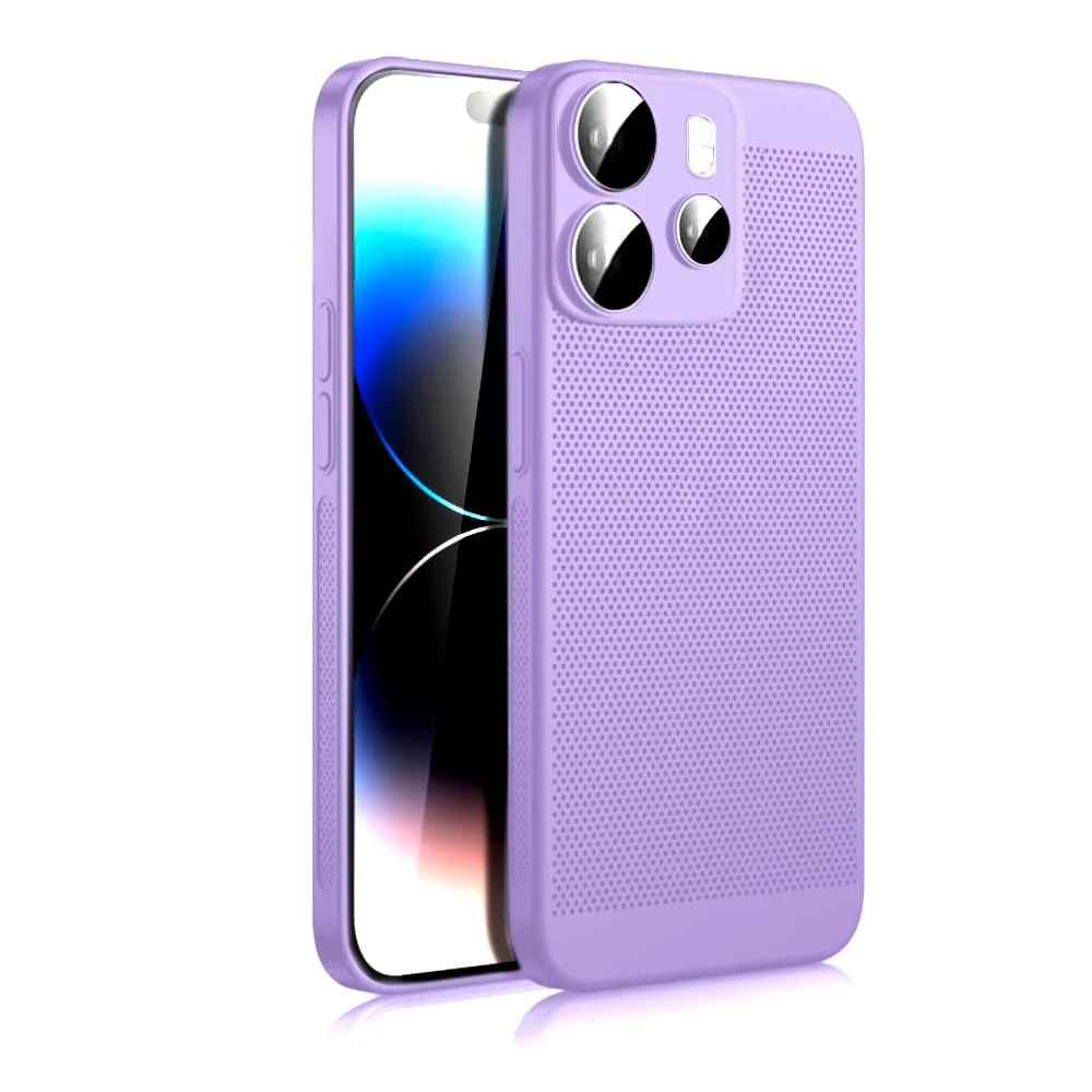 Xiaomi Redmi Note 14 4G (Not 5G) Heat Dissipation — DL3 Mobilak PC Protective Case for Xiaomi Redmi Note 14 4G (Not 5G) Heat Dissipation Case with Camera Protection and Shockproof Design