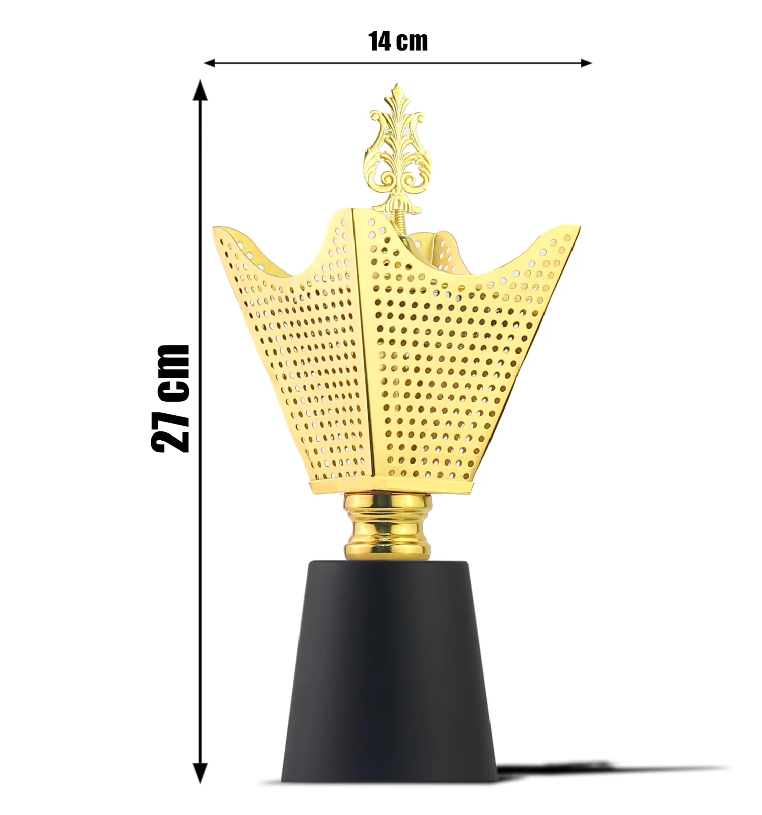 Mobigon Charcoal Incense Burner, Bakhoor Burner, Oud Frankincense Incense Burner, Vintage Arabic Burner, Suitable For Arabian Oud, Yoga, Spa and Aromatherapy, Office & Home Decor - Style 40