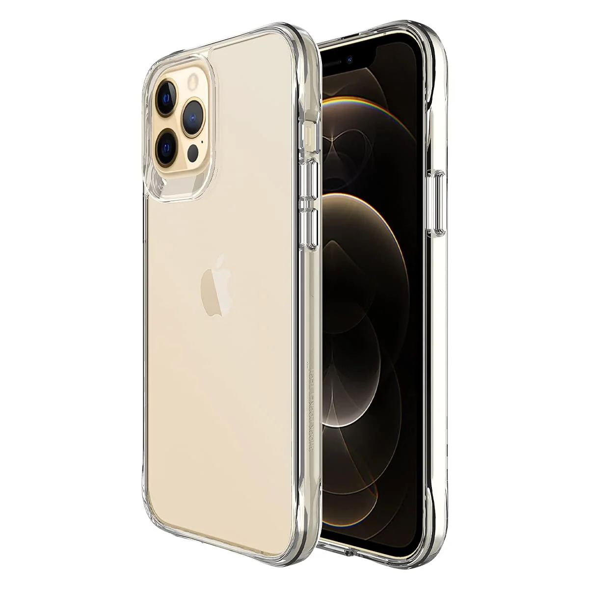 DL3 Mobilak Clear Protective Case for iPhone 13, iPhone 14 - Clear
