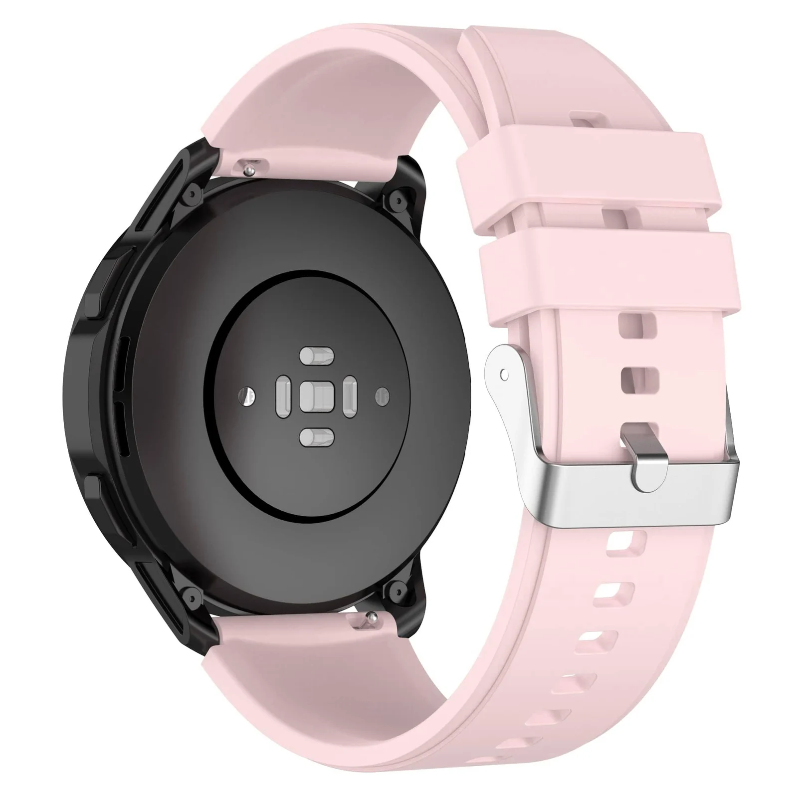 22MM Band for Huawei GT 7 6 5 4 3 2 Pro/GT 2e/GT 7 6 5 4 46MM/GT2 46MM/GT Active/for Huawei Watch 5 4 3 Pro, Silicone Strap for Redmi Watch 5 Active/5 Lite, Bip 6/5/GTR 4,Galaxy Watch 3 45MM - Pink