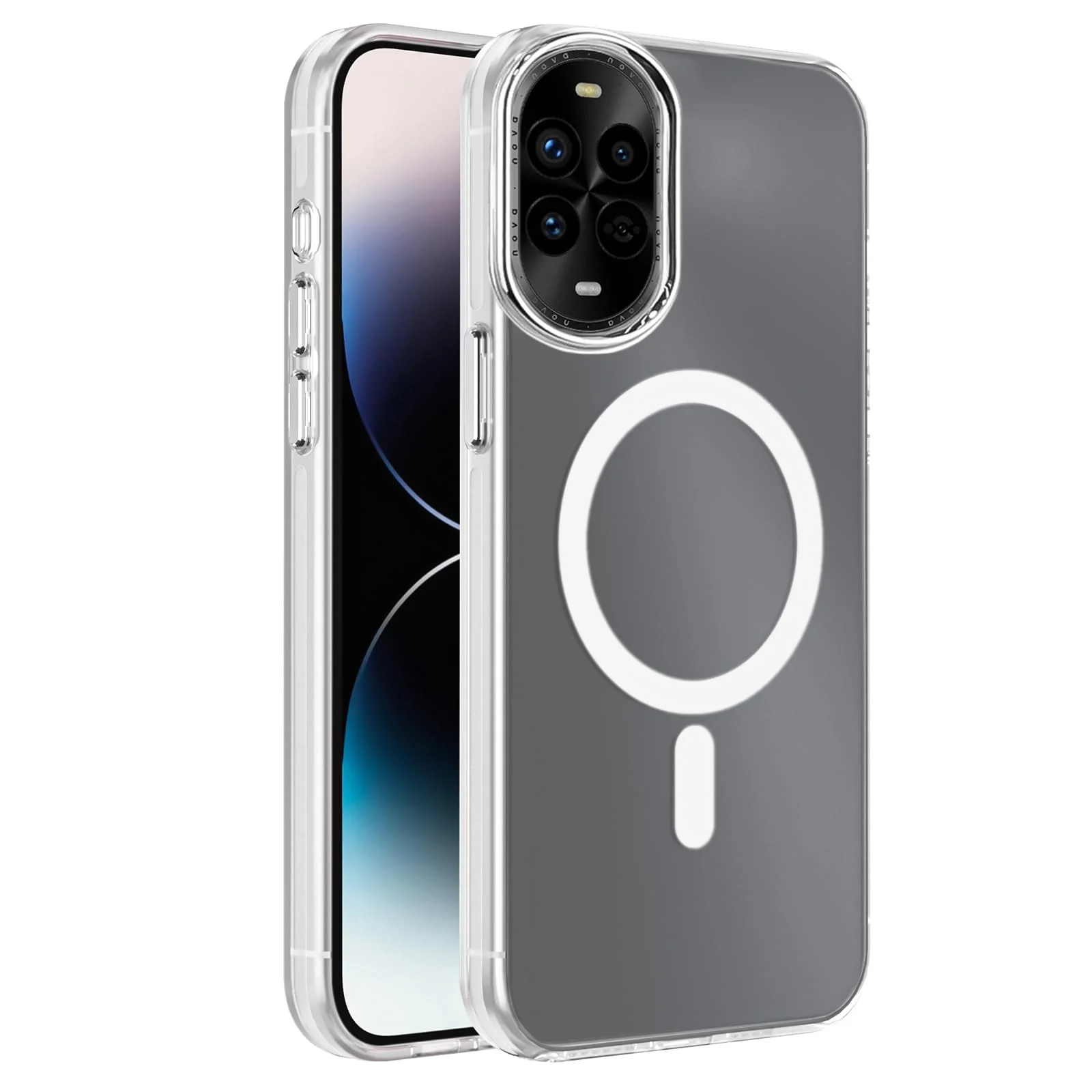 DL3 Mobilak Case For Huawei Nova 13 Pro Case Crystal [Not Compatible with MagSafe] Soft TPU Gel Case Flexible Silicone Anti-Scratch TPU Cover - Clear