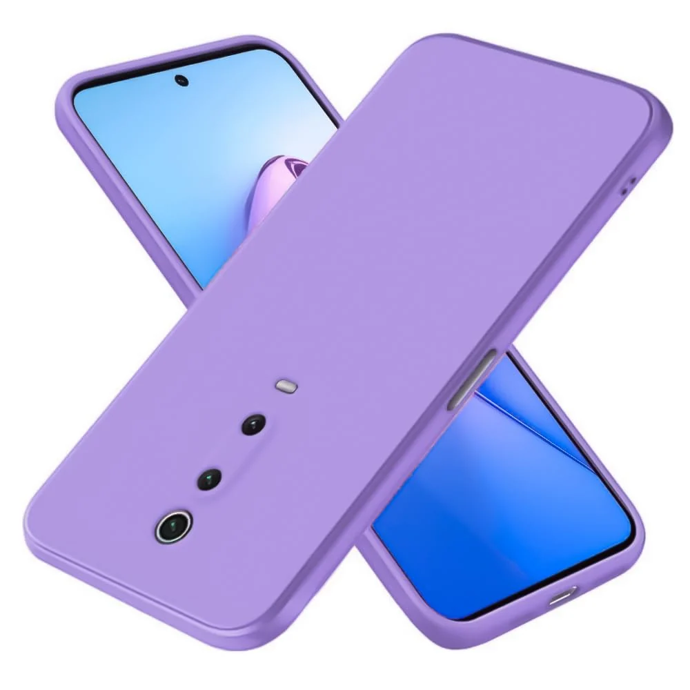 Dl3 Mobilak Compatible with Xiaomi Mi 9T/Mi 9T Pro/Redmi K20/K20 Pro Case, Liquid Silicone Case, Full Body Camera Protective Cover, Shockproof, Slim Phone Case, Soft Microfiber Lining - Black