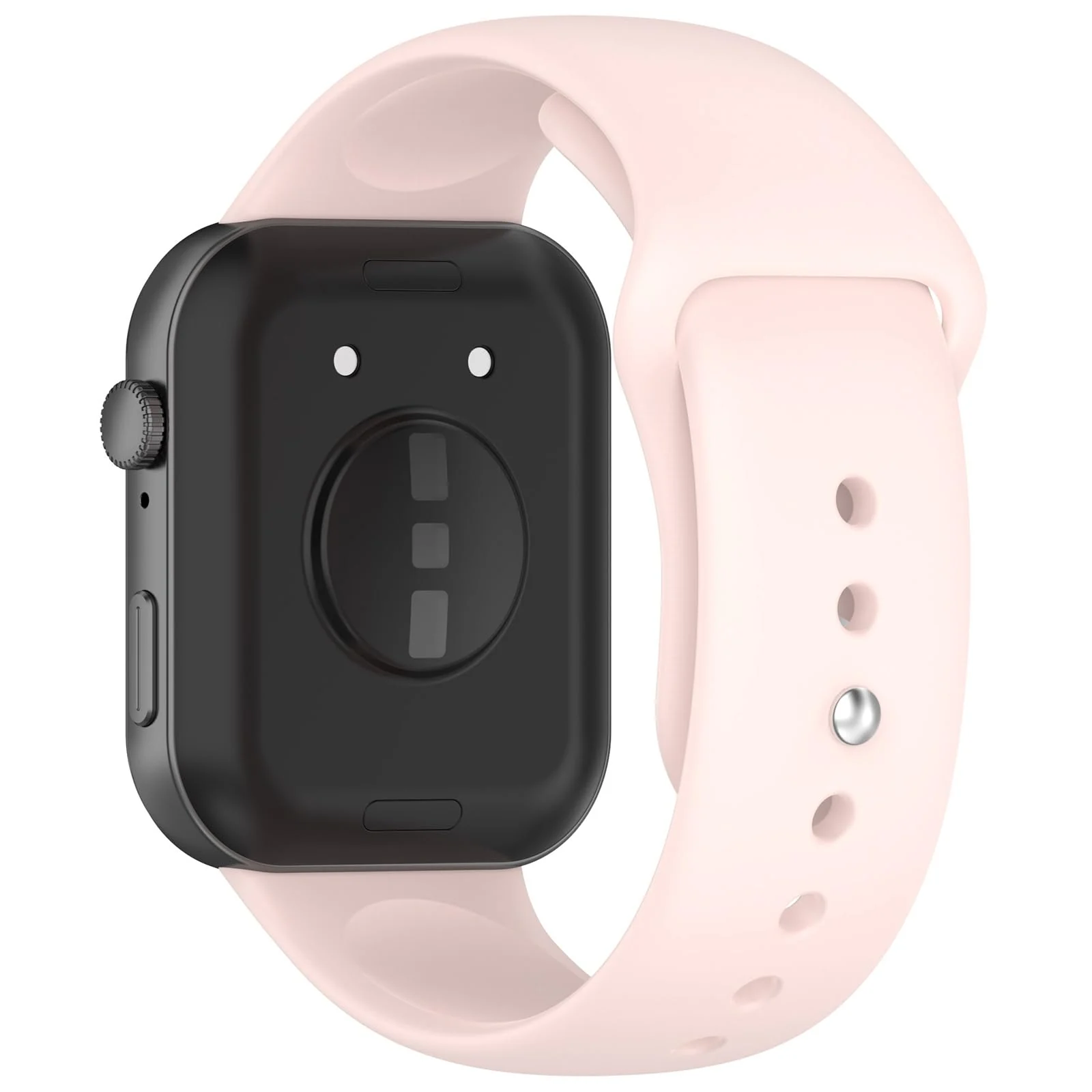 DL3 Mobilak Silicone Strap Compatible with Huawei Watch Fit 3 Strap for Men Women Breathable Soft Replacement Strap Adjustable Waterproof Sports Straps - Pink