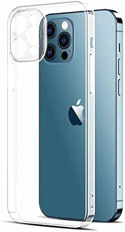 DL3 Mobilak Camera Protective Case Compatible with iPhone 13 Pro Max Case, Mobile Phone Case iPhone 13 Pro Max Thin Soft Silicone Anti-Yellow Protective Case - Clear