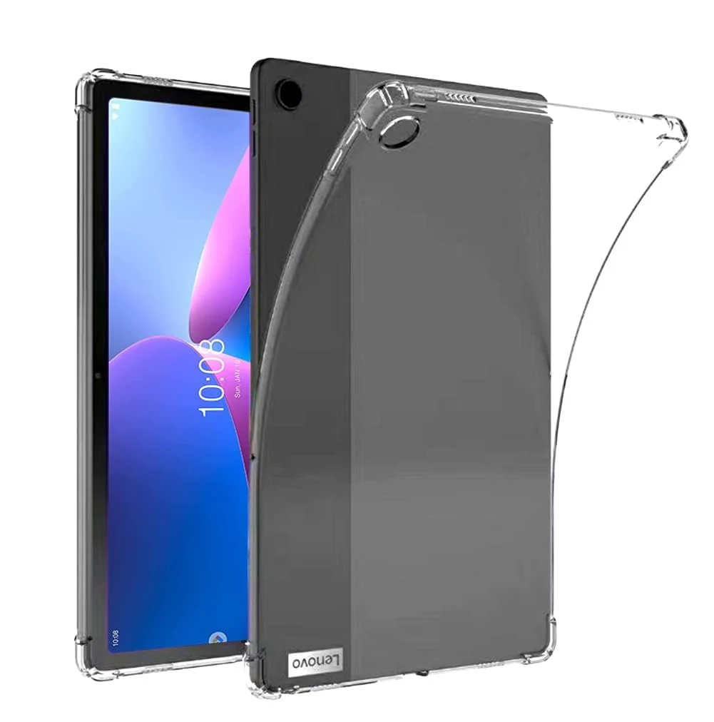 DL3 Mobilak Silicone Case for Lenovo Tab M10 HD TB-X505F Protective Case Back Shell Soft TPU Cover for Lenovo Tab M10 HD TB-X505F TB-X505L / Lenovo Tab M10 10.1'' (TB-X605F) - Clear