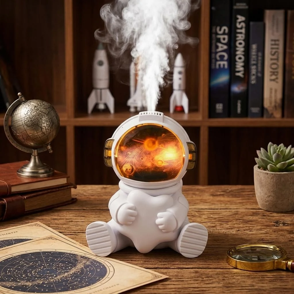 MOBIGON Astronaut 220 ml USB Humidifier, Style-3