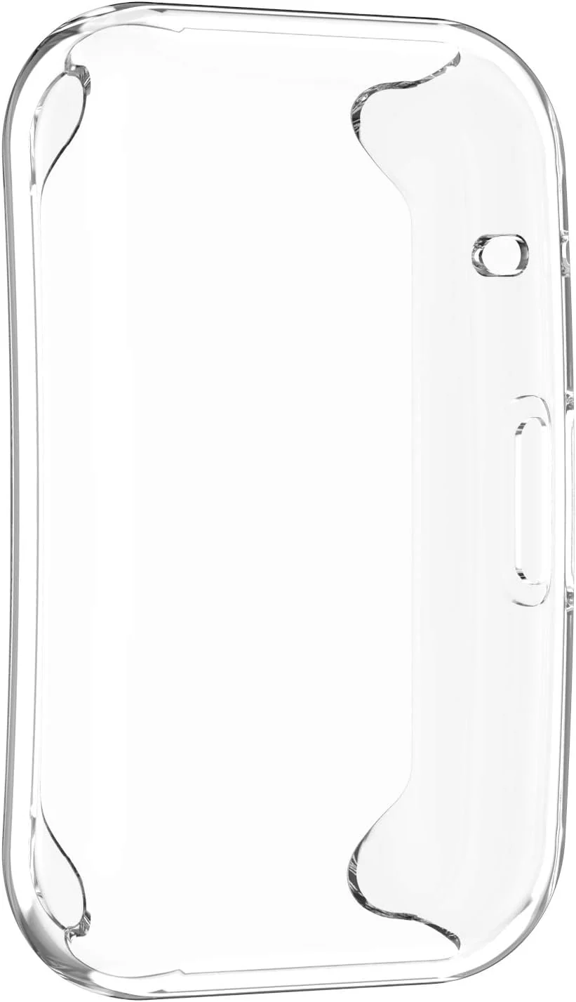 DL3 Mobilak Case Compatible with Huawei Watch Fit Case All-Around Screen Protector Watch Soft TPU Shockproof Cover Slim Guard Thin Bumper Shell Protector - Clear