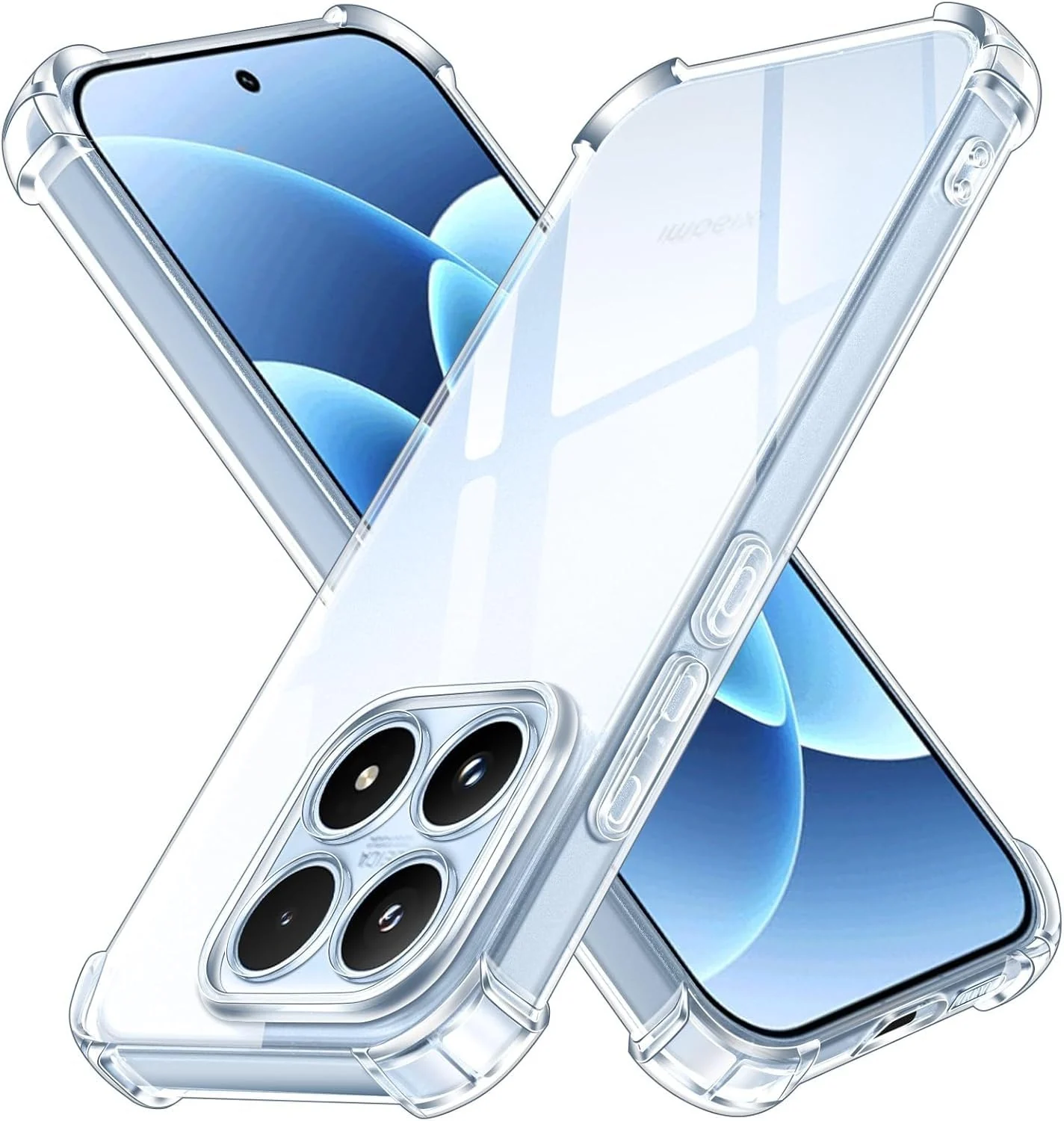 DL3 Mobilak Clear TPU Case for Xiaomi 17, Camera protection, Shock-absorbing protection, Scratch-resistant surface - Clear