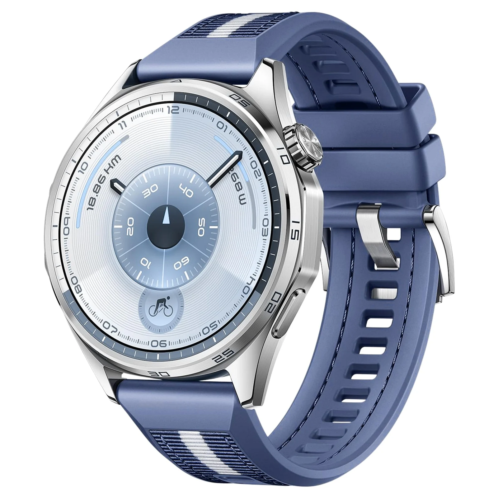 DL3 Mobilak Rubber Strap 22mm Watch Strap Compatible with Huawei Watch GT5/GT6 strap 46mm Nylon Silicone Band for GT3 46mm/GT4/GT 3 Pro/GT 2 Pro/GT 2e/Ultimate Quick Release Watchband