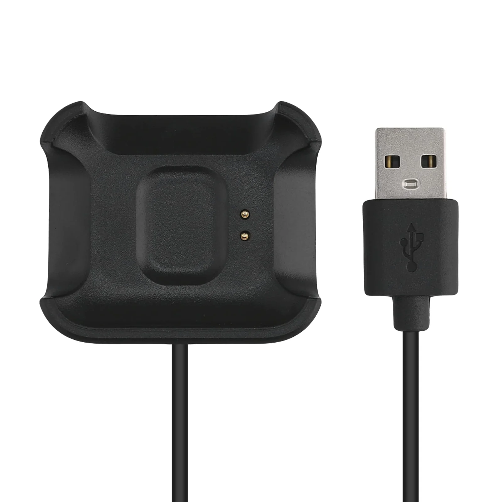 DL3 Mobilak Charger Compatible with Xiaomi Mi Watch Lite/Redmi Watch, Portable Charging Dock with USB Cable Cord 1M - Black