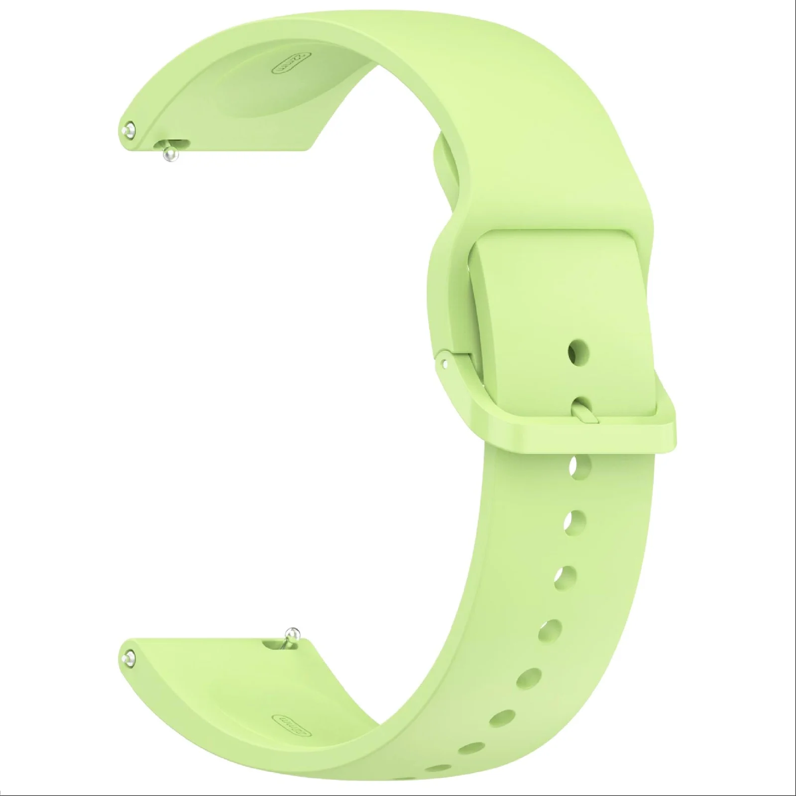 DL3 Mobilak Straps Compatible with Xiaomi Redmi Watch 5 Active/Redmi Watch 5 Lite Bracelet, 22mm Soft Silicone Replacement Band Sports Strap Wristbands [Wear-resistant] [breathable] - Lime