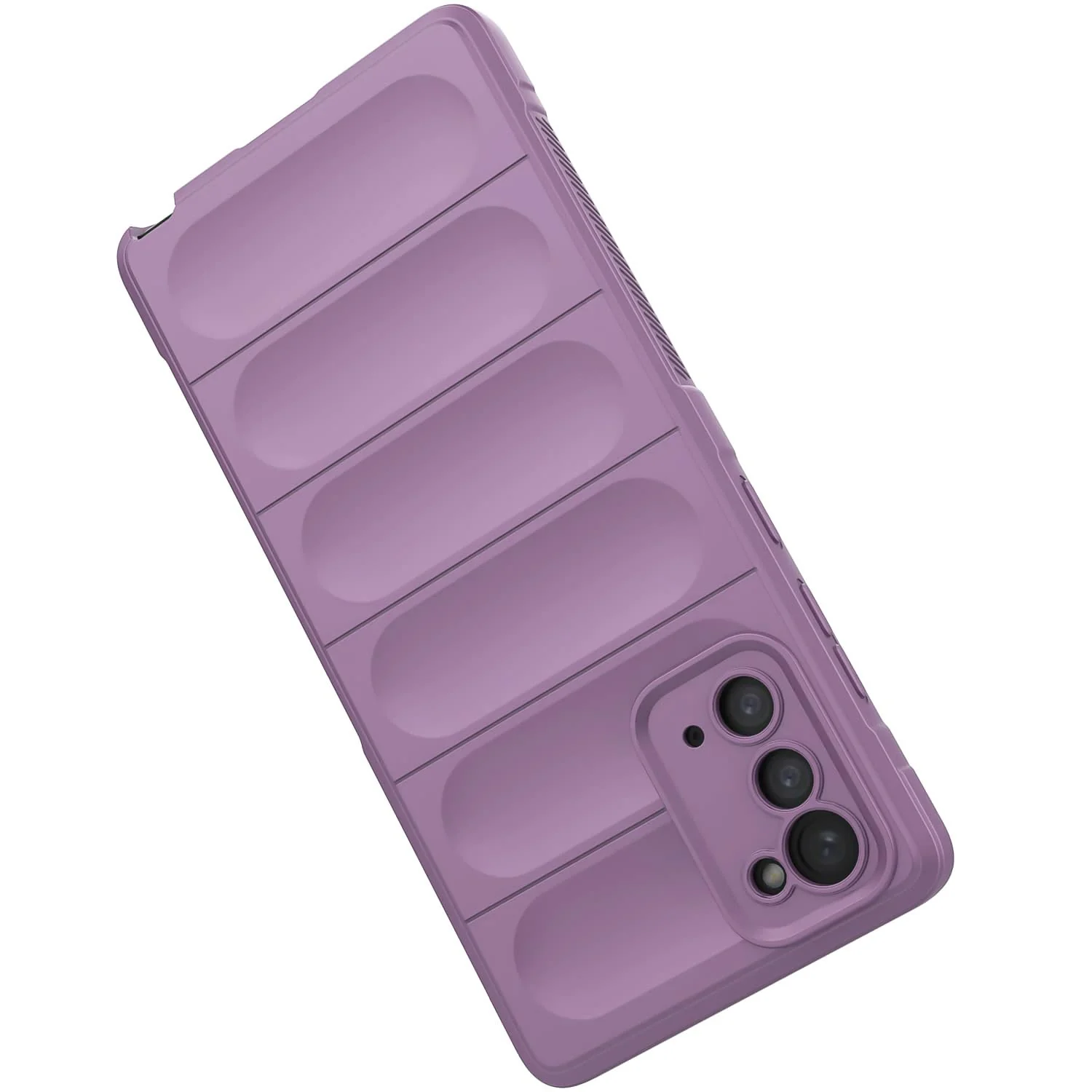 DL3 Mobilak Soft Silicone Protective Case for Samsung Galaxy Note 20 5G with Camera Protection and Shockproof Design - Purple