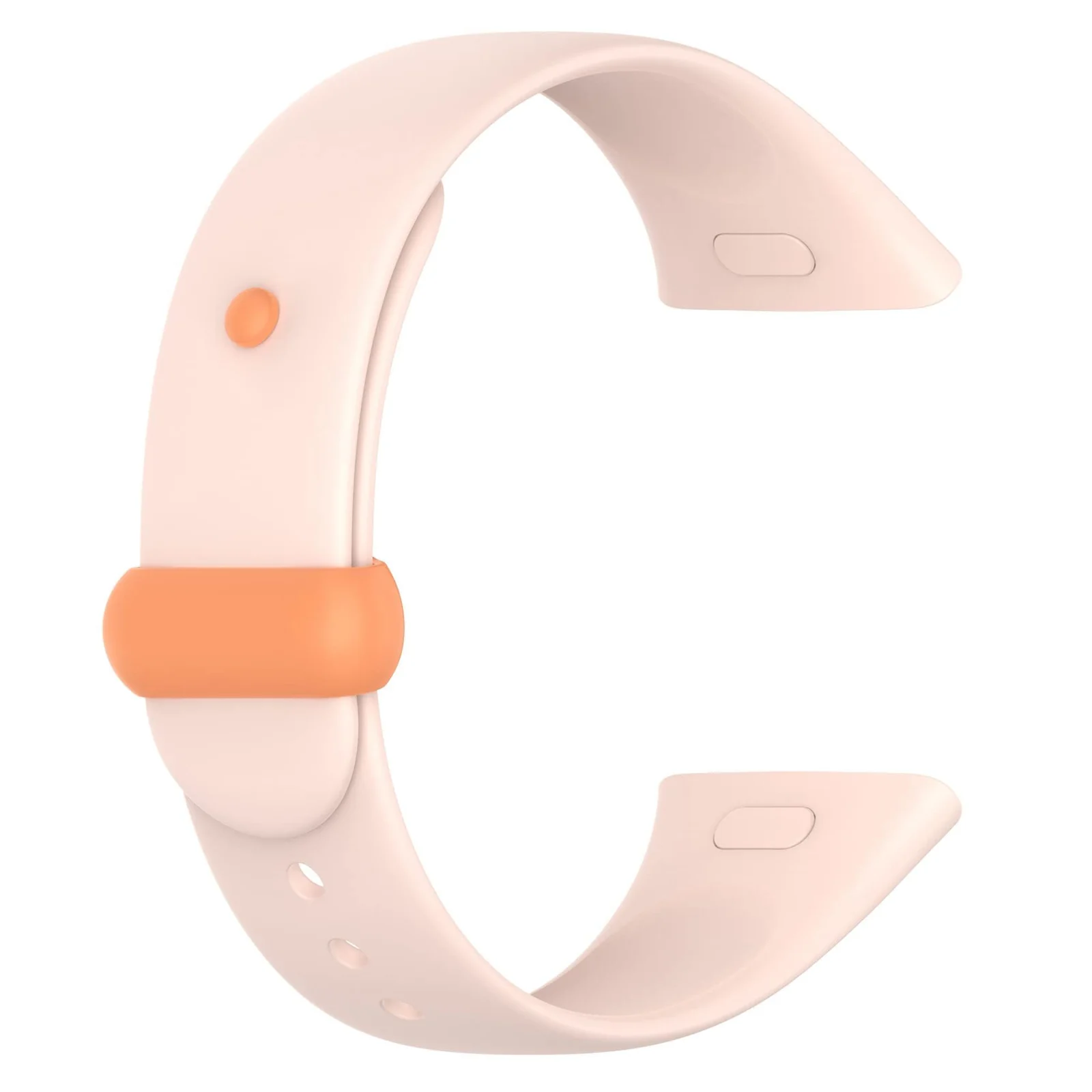 DL3 Mobilak Strap for Xiaomi Redmi Watch 3 Only, Soft Silicone Watch Band with Secure Buckle, Sport Replacement Wristband Bracelet Strap for Men & Women - Pink