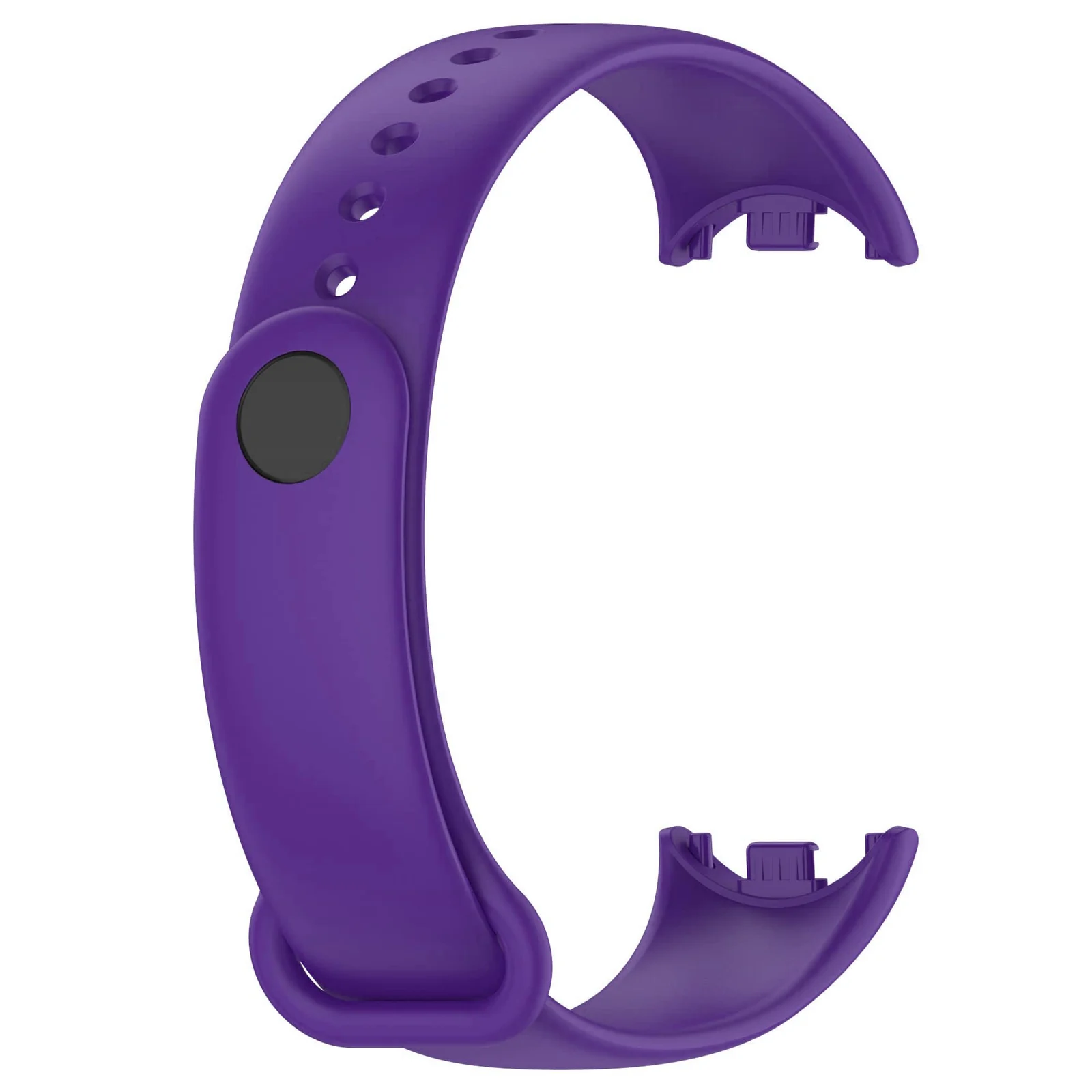 DL3 Mobilak Band Compatible with Xiaomi Mi Band 8 Replacement Band, Silicone Skin-Friendly Wrist Strap Adjustable Sports Wristbands for Women Men Xiaomi Band 8 Bracelets - Purple