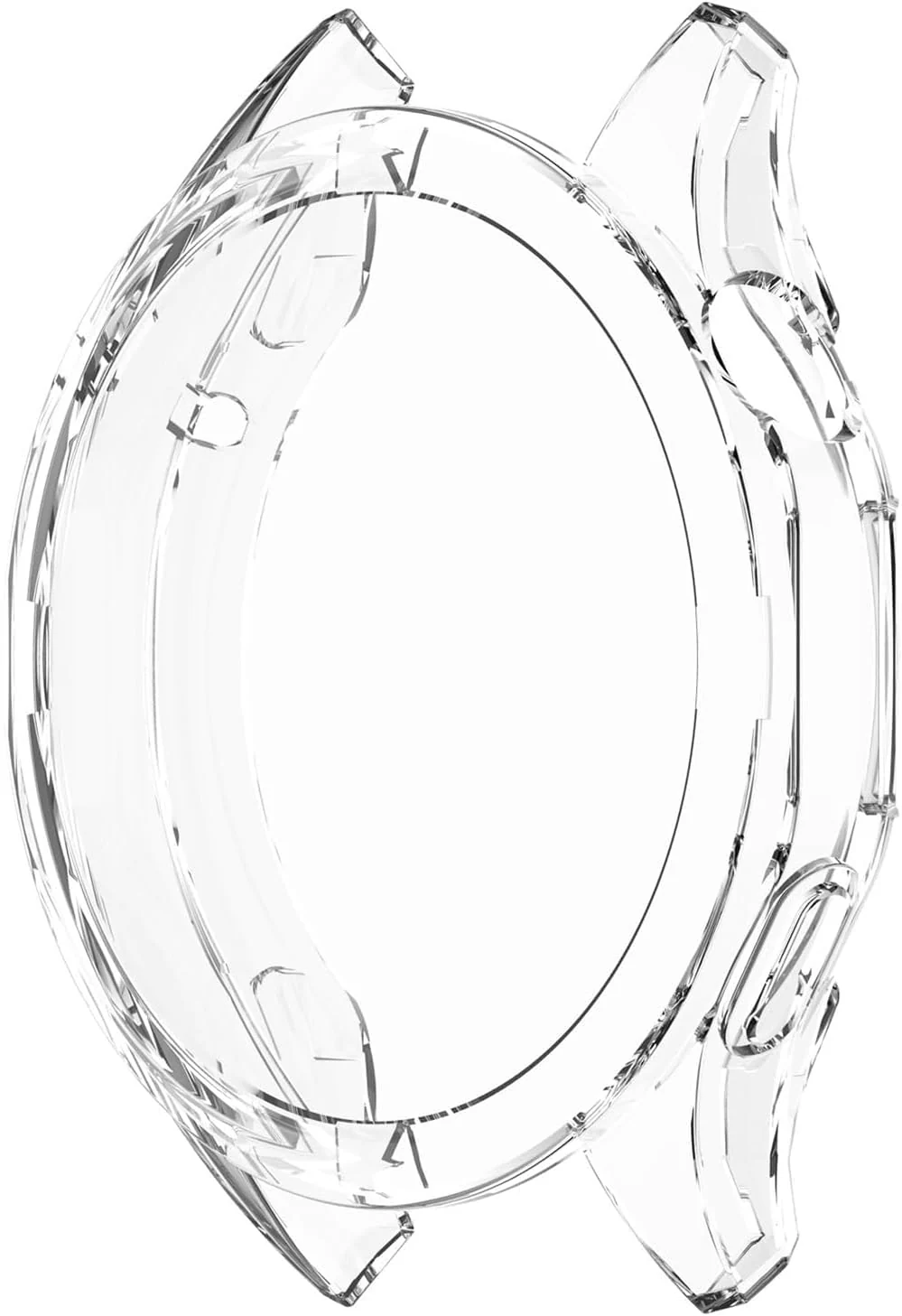DL3 Mobilak Case Compatible with Huawei Watch GT4 46MM Case All-Around Screen Protector Watch Soft TPU Shockproof Cover Slim Guard Thin Bumper Shell Protector - Clear