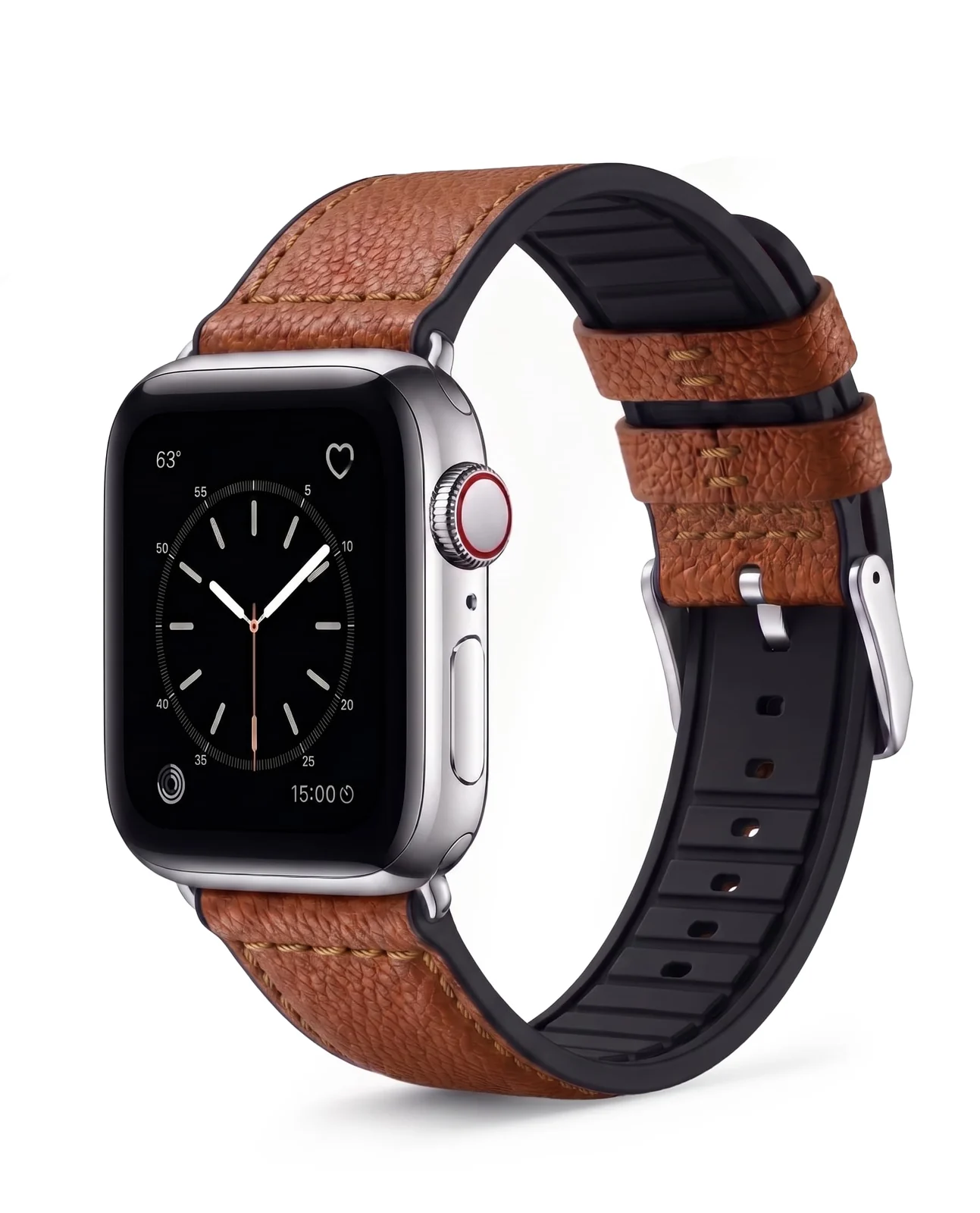 Apple Watch 49MM 46MM 45MM 44MM 42MM — DL3 Mobilak Compatible with Apple Watch Band 49mm 46mm 45mm 44mm 42mm Leather Band Replacement Strap, Soft Leather Bracelet for iWatch Series 11 10 9 8 7 6 5 4 SE SE2 Ultra 3 2 1