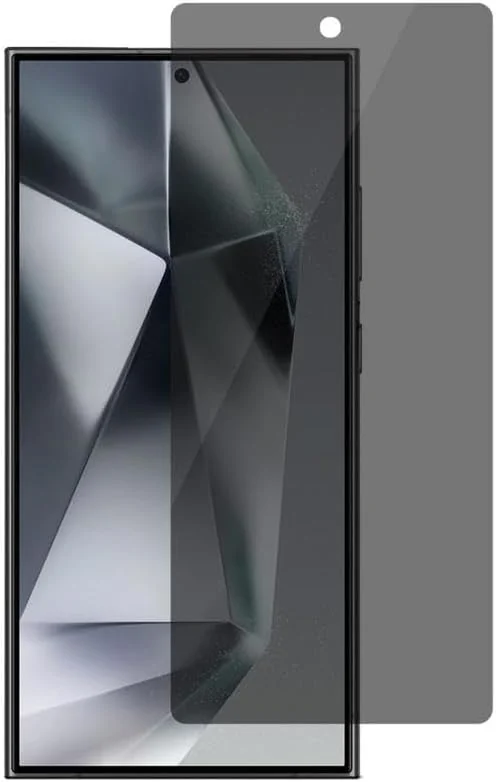 DL3 Mobilak Samsung Galaxy S25 Ultra Privacy Screen Protector, Anti-Spy 9H Hardness Tempered Glass Film [Case Friendly] [Bubble Freee] - Black