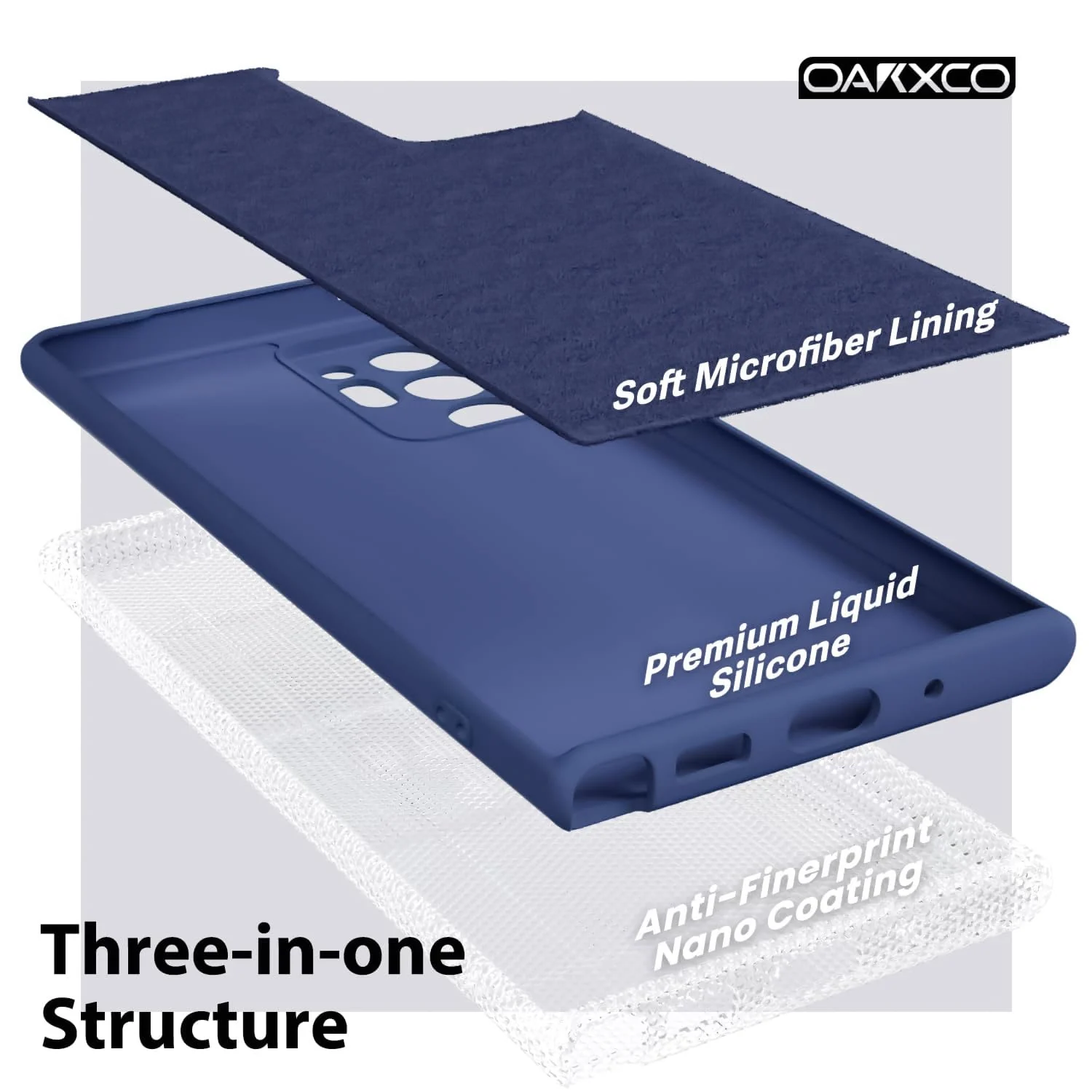 DL3 Mobilak Soft Silicone Gel Bumper Case for Samsung Galaxy Note 20 Ultra - Blue 1